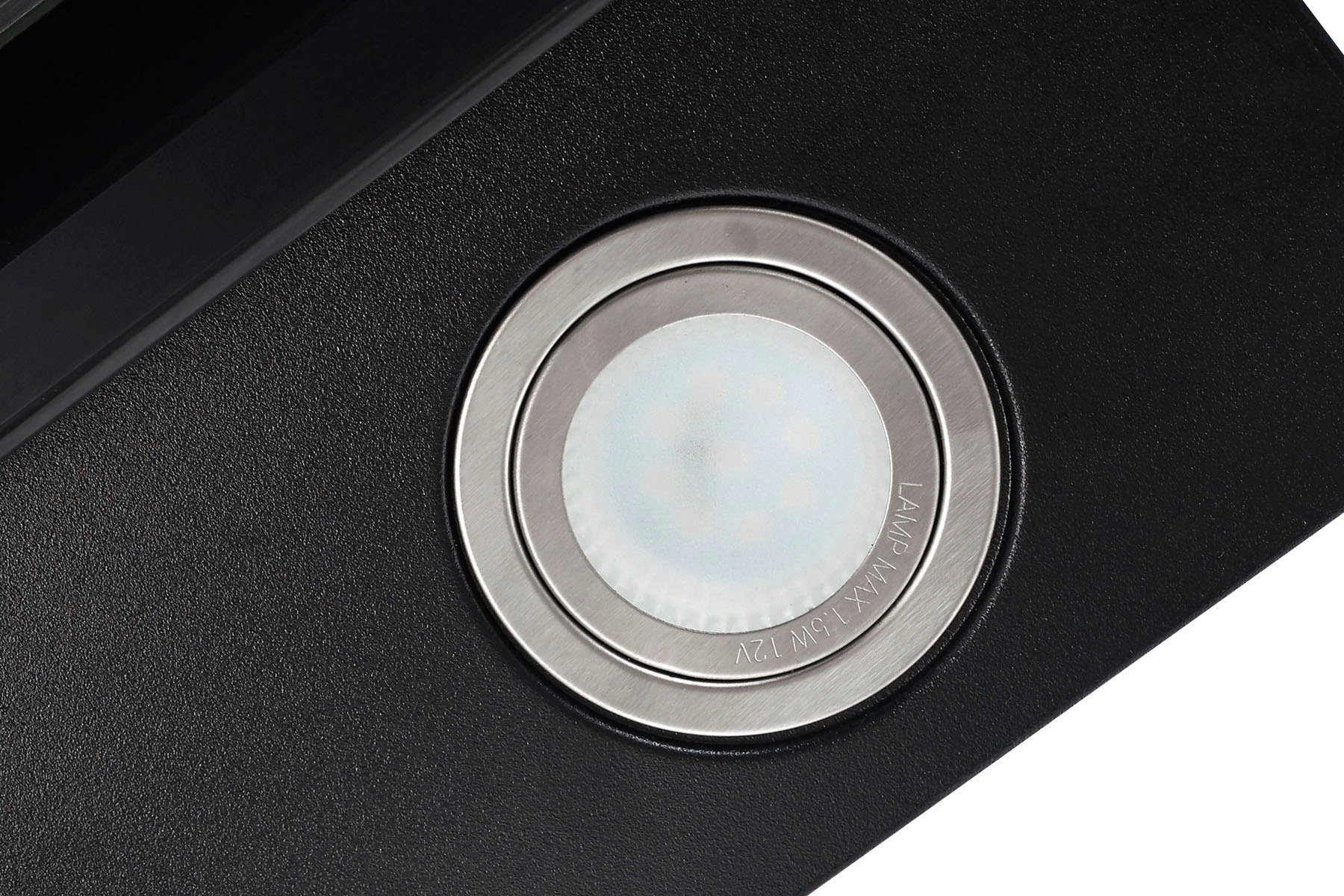 RESPEKTA Kopffreihaube, Serie, 60 cm, 9 Leistungsstufen, LED-Beleuchtung, Ab- und Umluftfähig