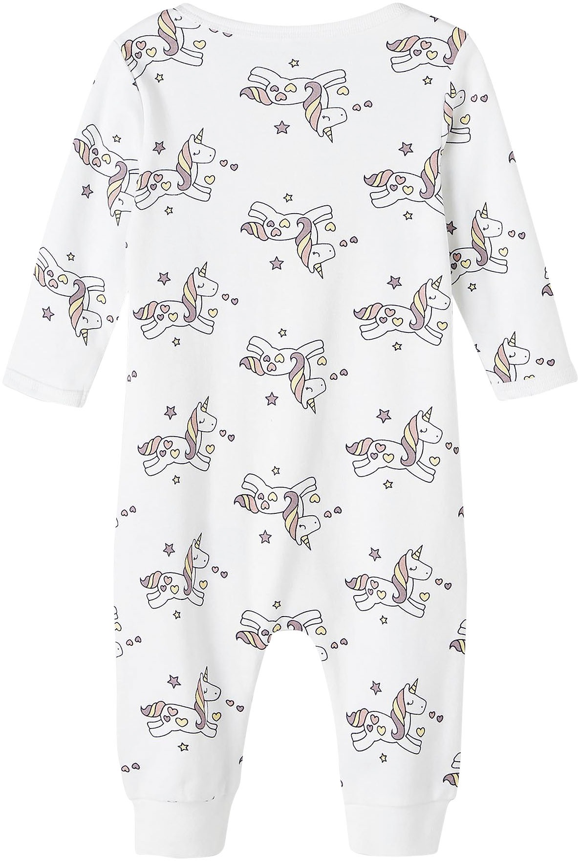 Name It Schlafanzug »NBFNIGHTSUIT ZIP UNICORN NOOS«