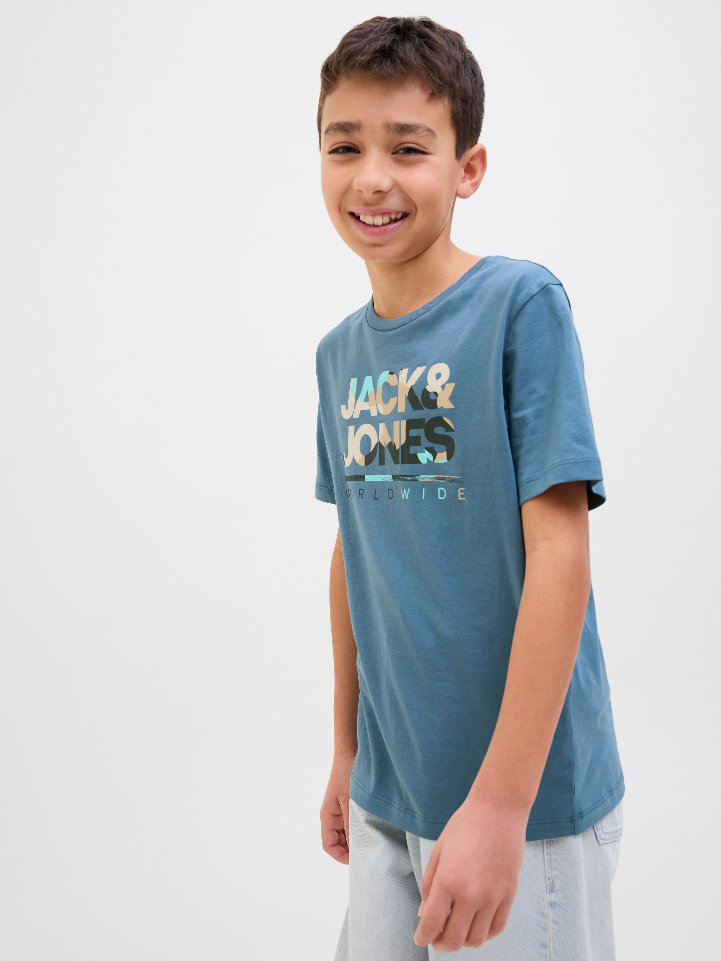 Jack & Jones Junior T-Shirt »JJLUKE TEE SS CREW NECK JNR«