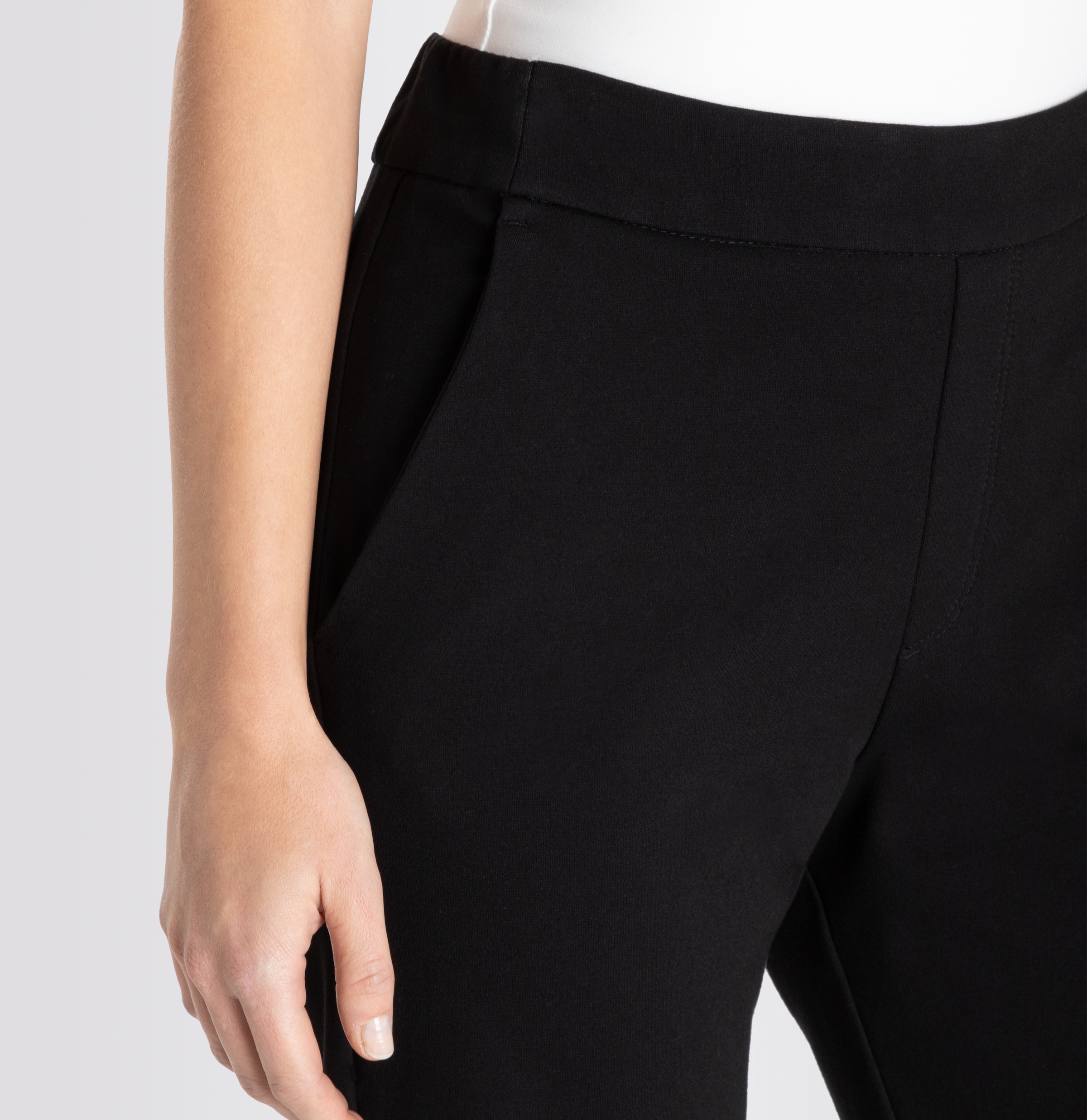 MAC Bootcuthose »CHIARA«, Bootcut-Form in figurbetonter Form