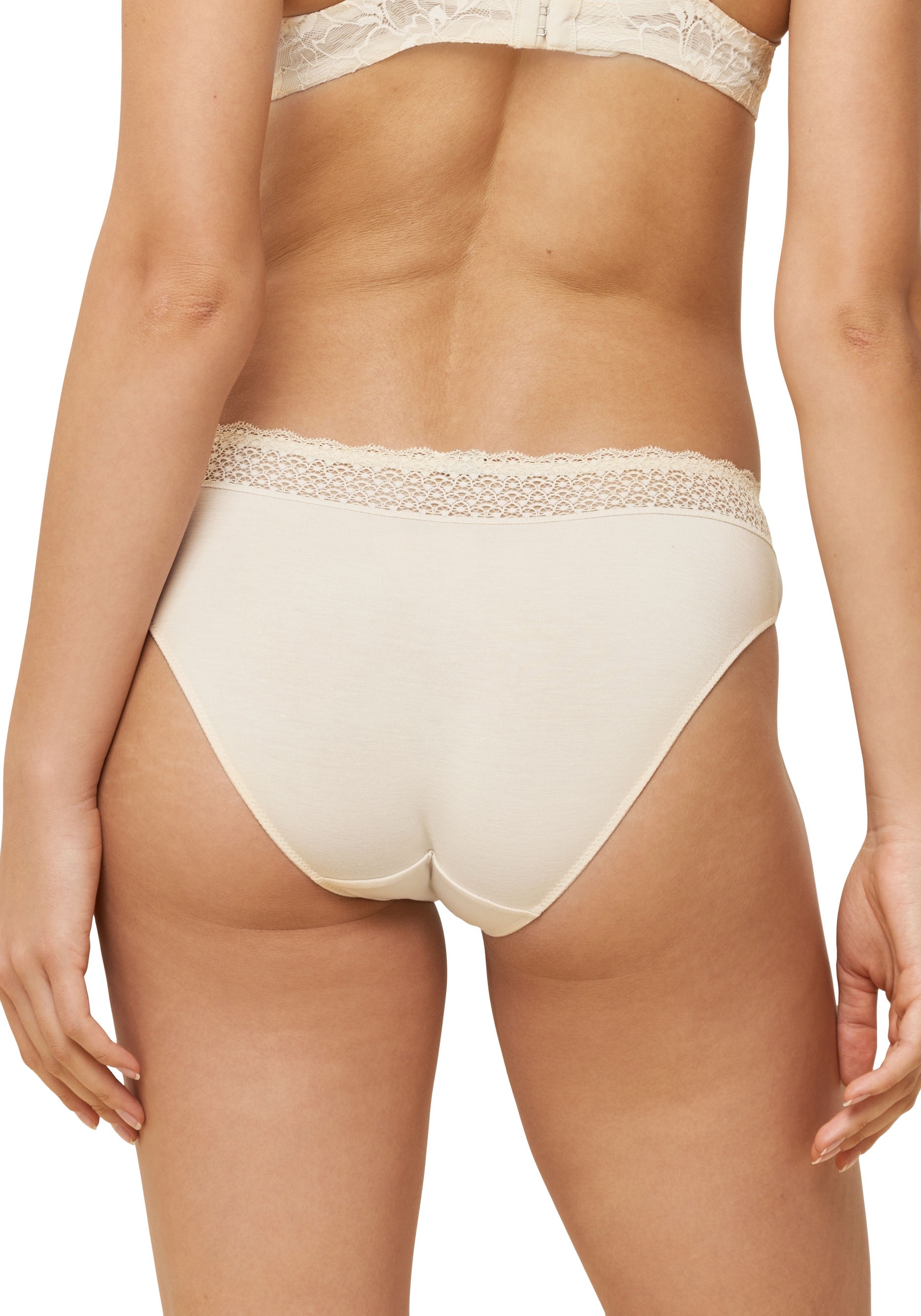 Triumph Tai-Slip »Feel of Modal«, (2er Pack), seidig-weich, Spitzenbund