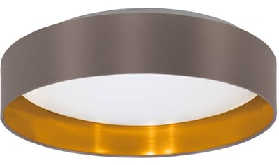 EGLO LED Deckenleuchte »Maserlo«, 1 flammig-flammig, Stofflampe Ø38 x H9 cm,... kaufen