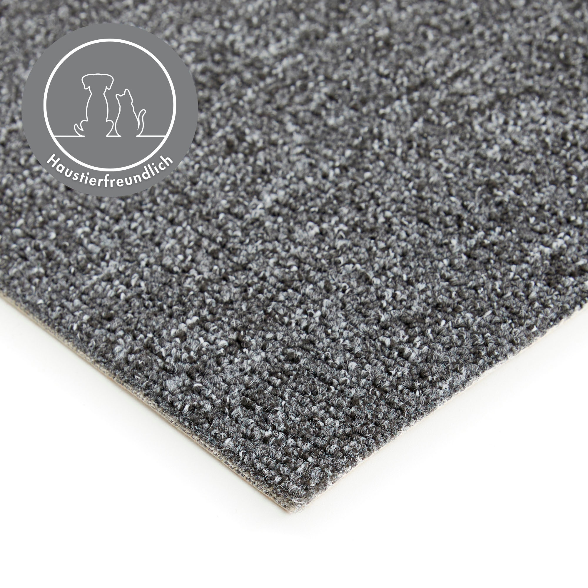 Andiamo Teppichboden »Luton, Feinschlinge, Made in Netherlands«, rechteckig, 4,5 mm Höhe, meliert, Breite 400 cm oder 500 cm, strapazierfähig & pflegeleicht