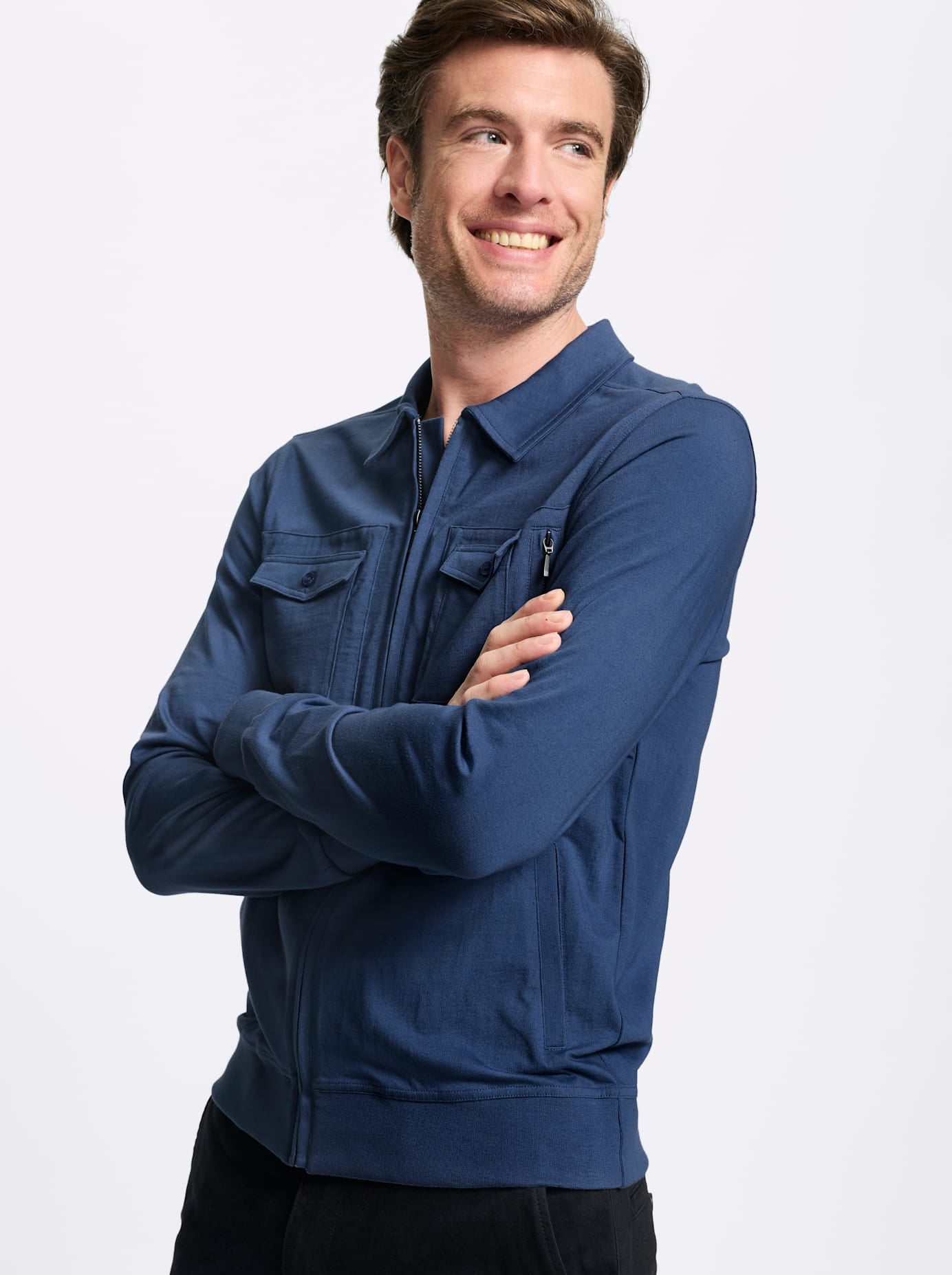 Marco Donati Shirtjacke »Langarm-Shirt« 1