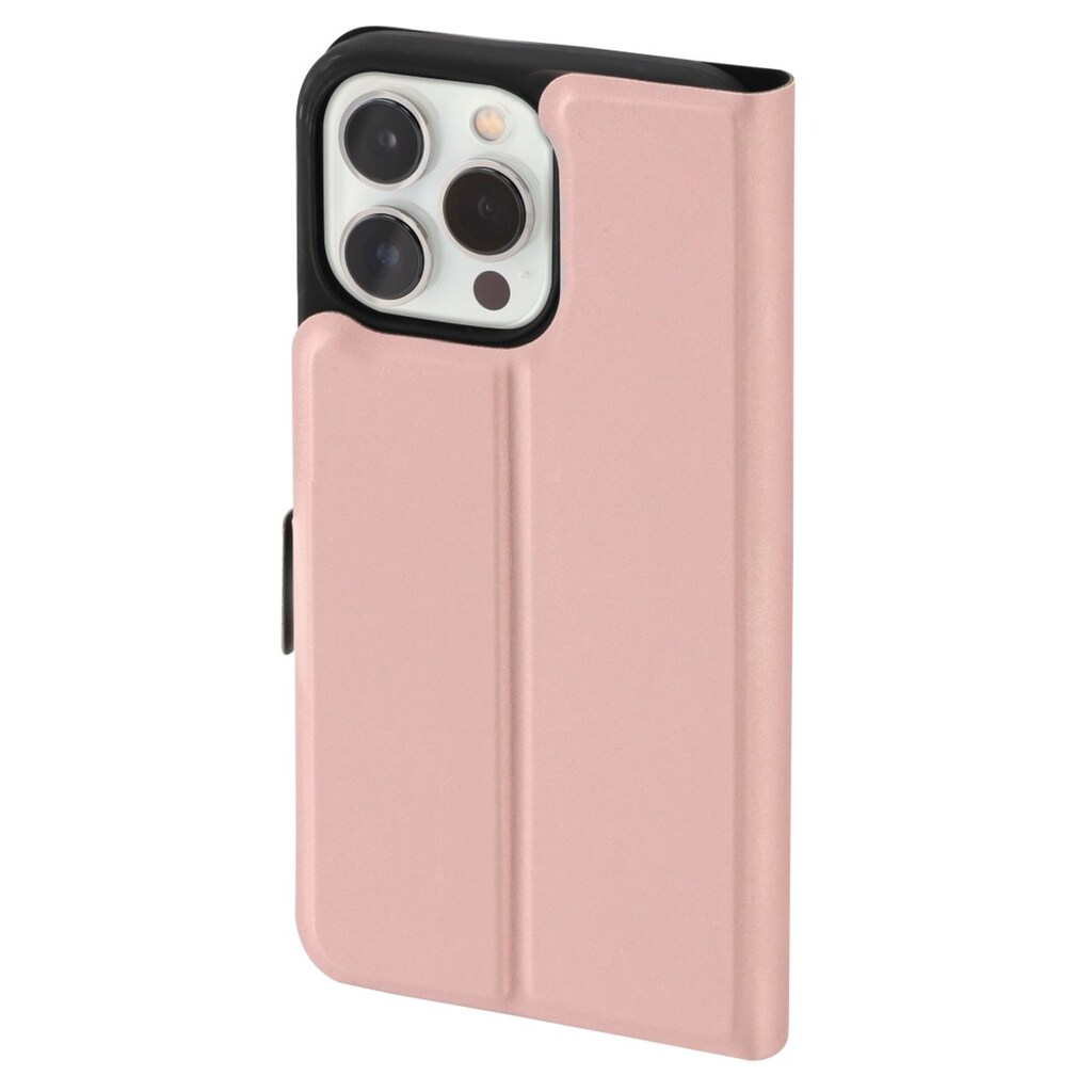 Hama Smartphone-Hülle »Booklet für Apple iPhone 13 Pro Max, Farbe rosa, klappbar, aufstellbar«, iPhone 13 Pro Max