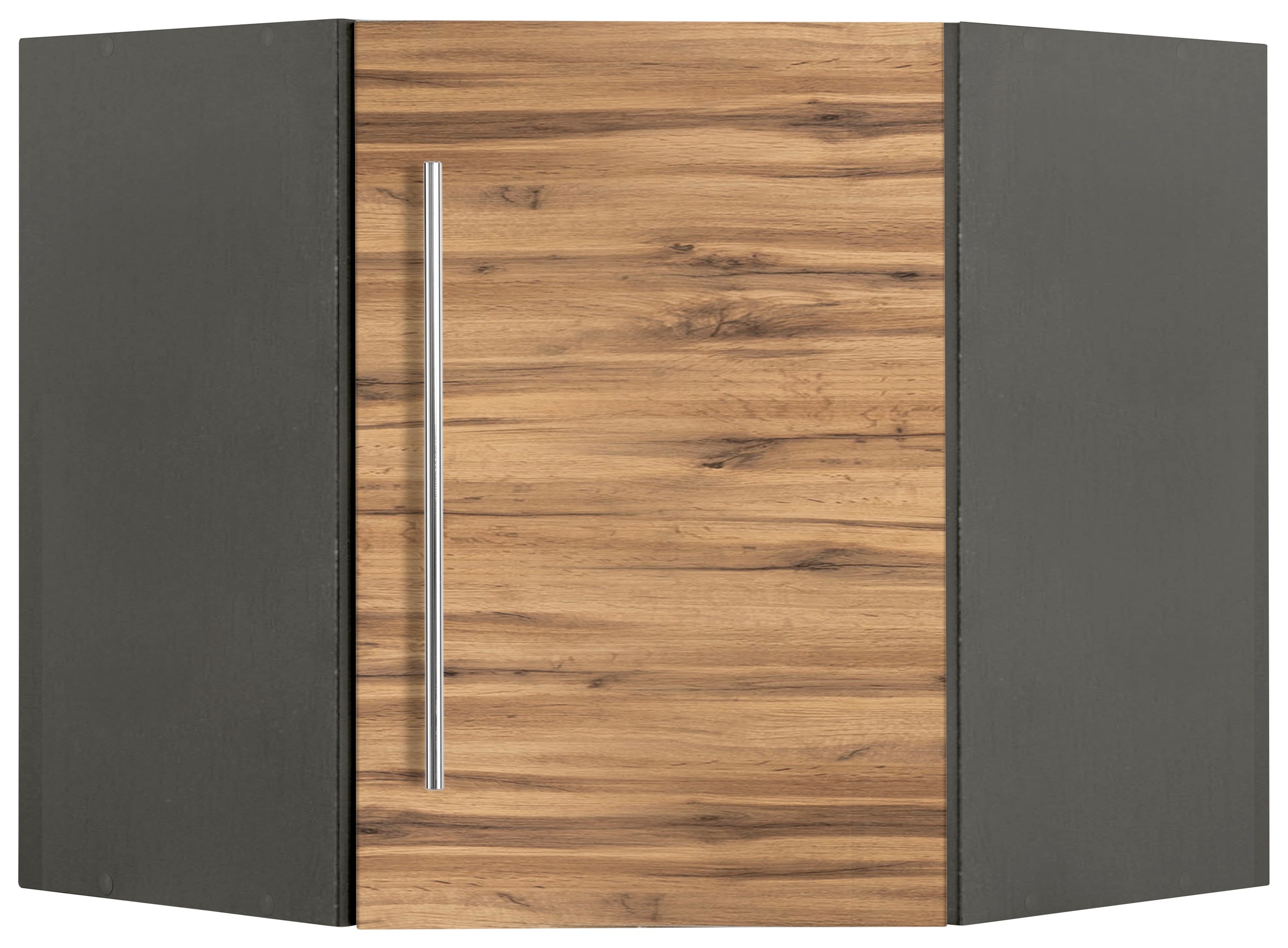 KOCHSTATION Eckhängeschrank »KS-Samos« mit Metallgriff