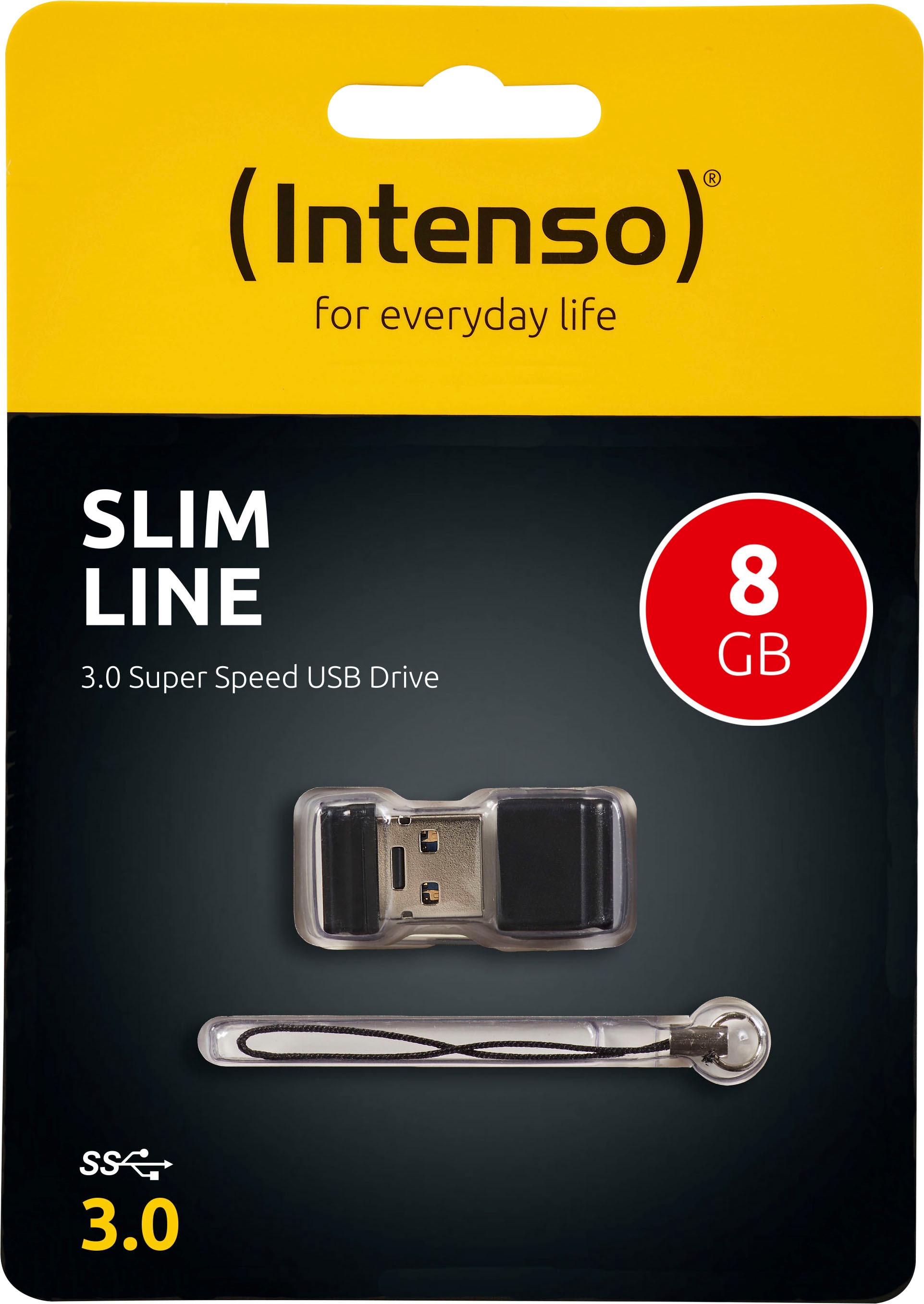 Intenso USB-Stick »Slim Line«, (Lesegeschwindigkeit 35 MB/s)