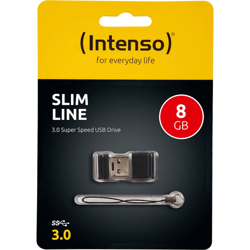 Intenso USB-Stick »Slim Line«, (Lesegeschwindigkeit 35 MB/s)