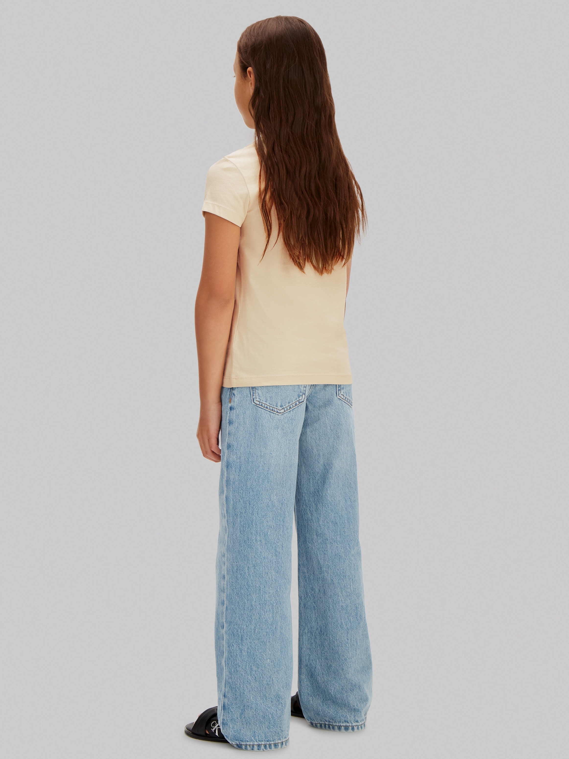 Calvin Klein Jeans T-Shirt »2-PACK TEE« Set, 2 Regular fit mit Markenlogo