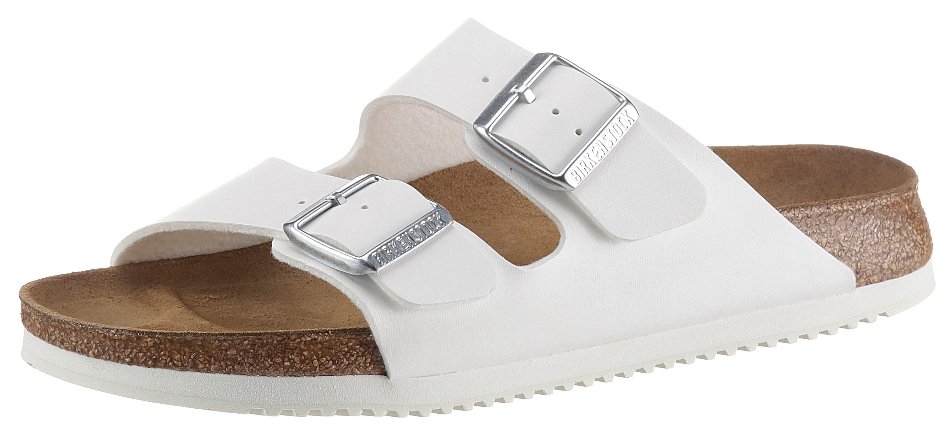 Birkenstock Berufsschuh »ARIZONA SL Pantolette«, mit öl- und fettbeständiger Grip-Laufsohle