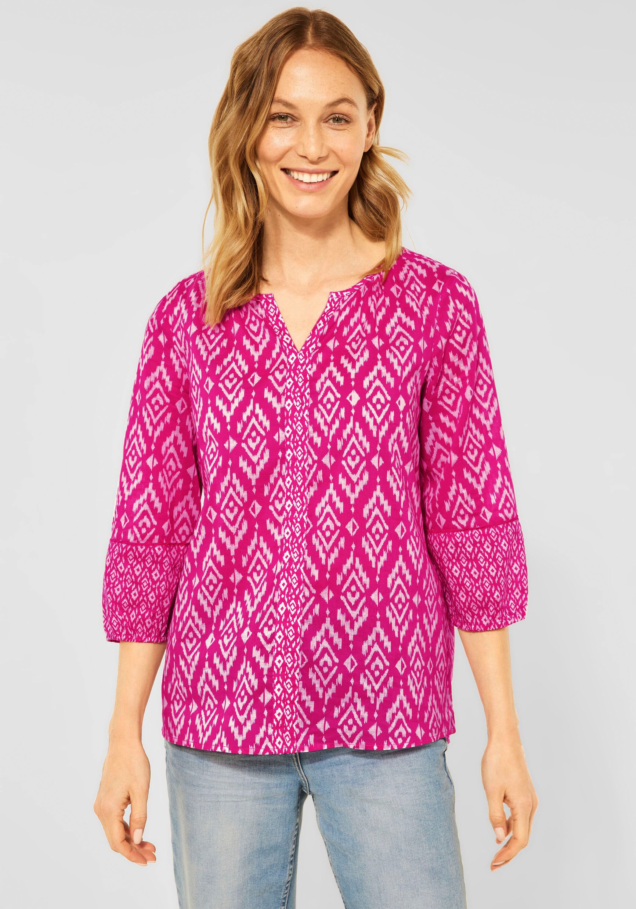 Cecil Druckbluse, im Ethnostil