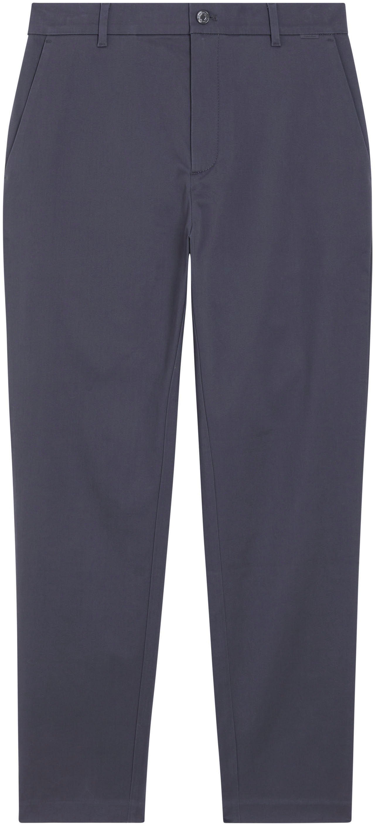 Calvin Klein Chinohose »SATEEN STRETCH TAPERED«, mit Logoprägung