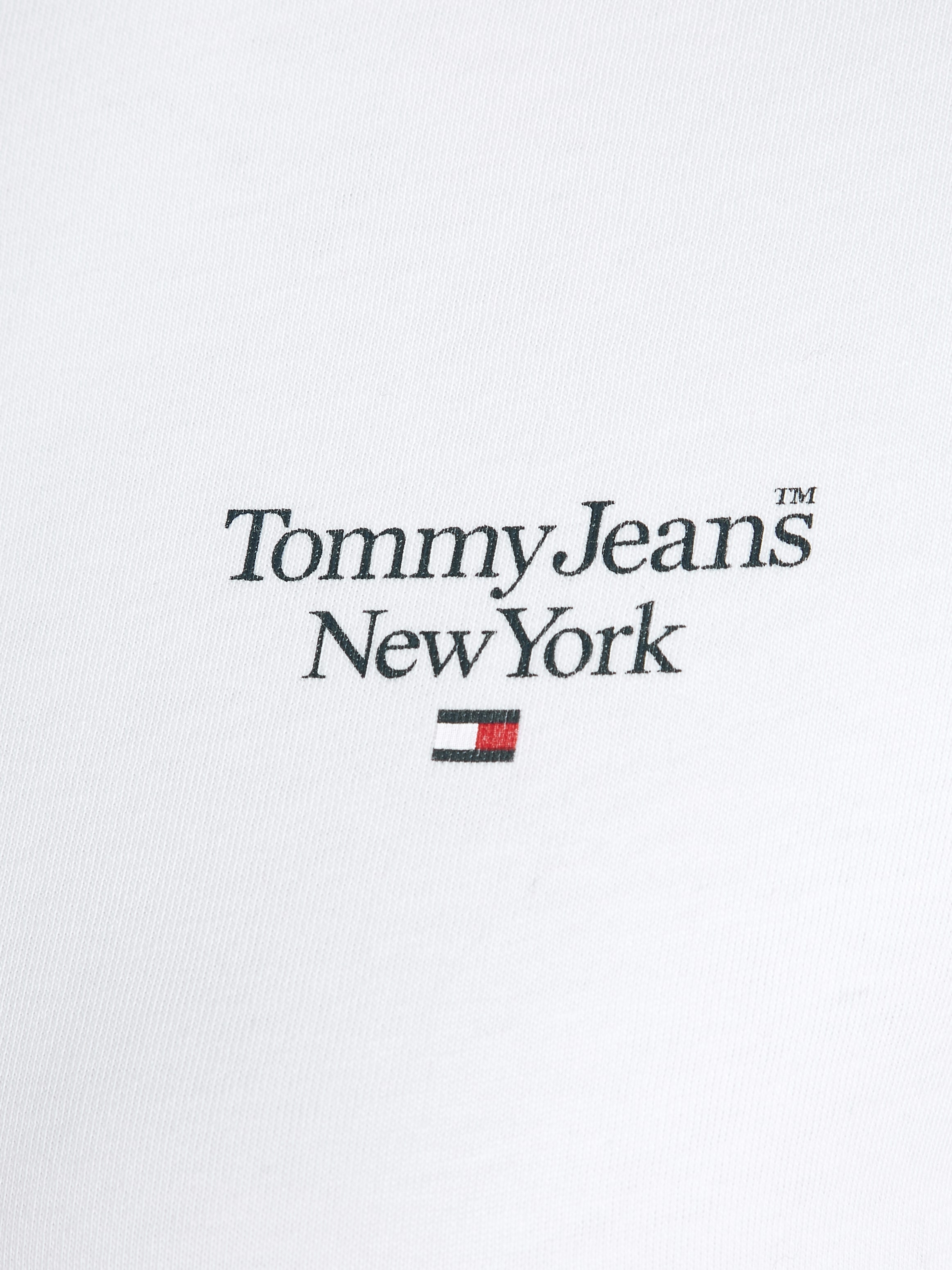 Tommy Jeans Curve T-Shirt »TJW SLIM ESSENTIAL LOGO 2 LS EXT«, in Großen Größen mit Logoschriftzug