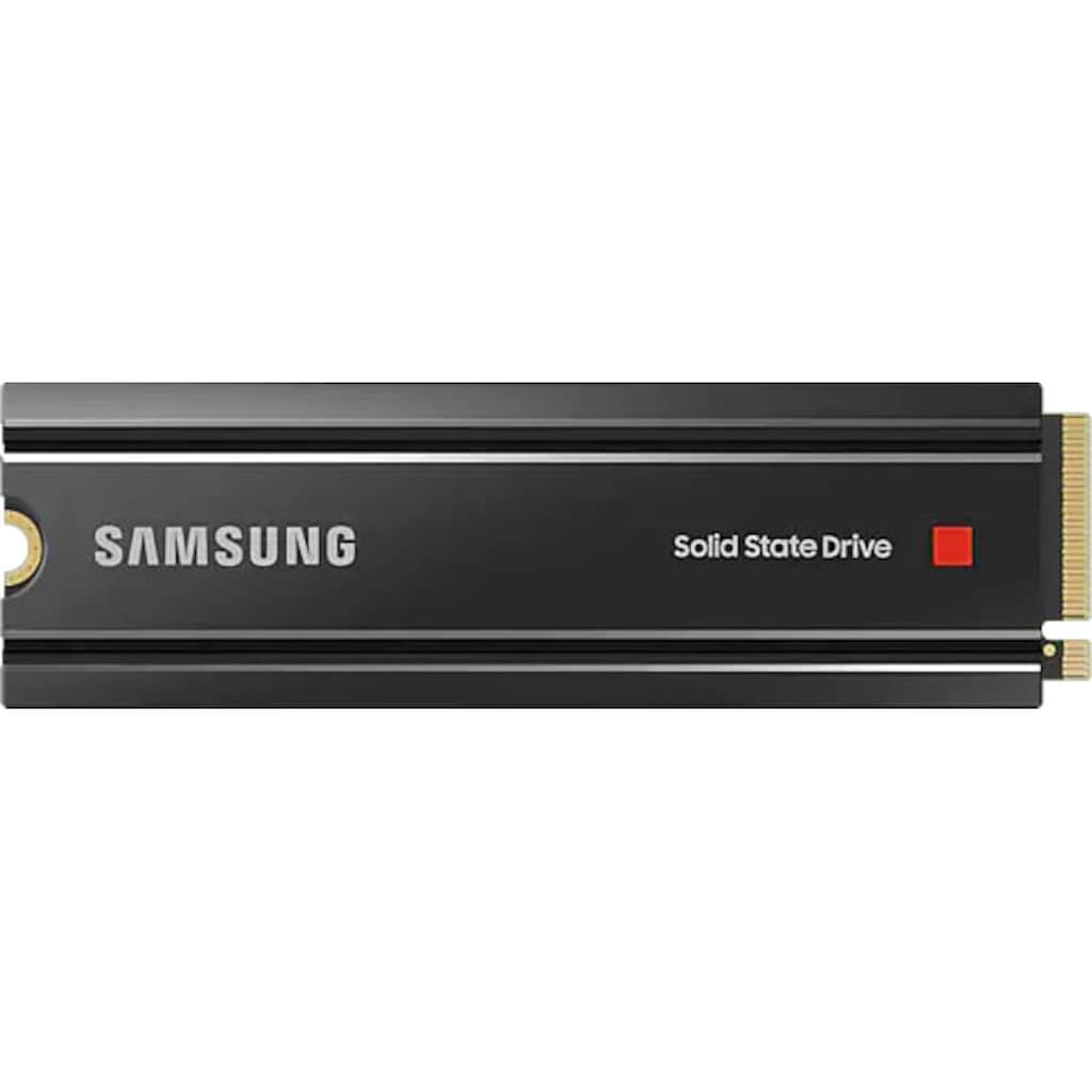 Samsung interne SSD »980 PRO Heatsink«, Anschluss M.2 PCIe 4.0, Playstation 5 kompatibel