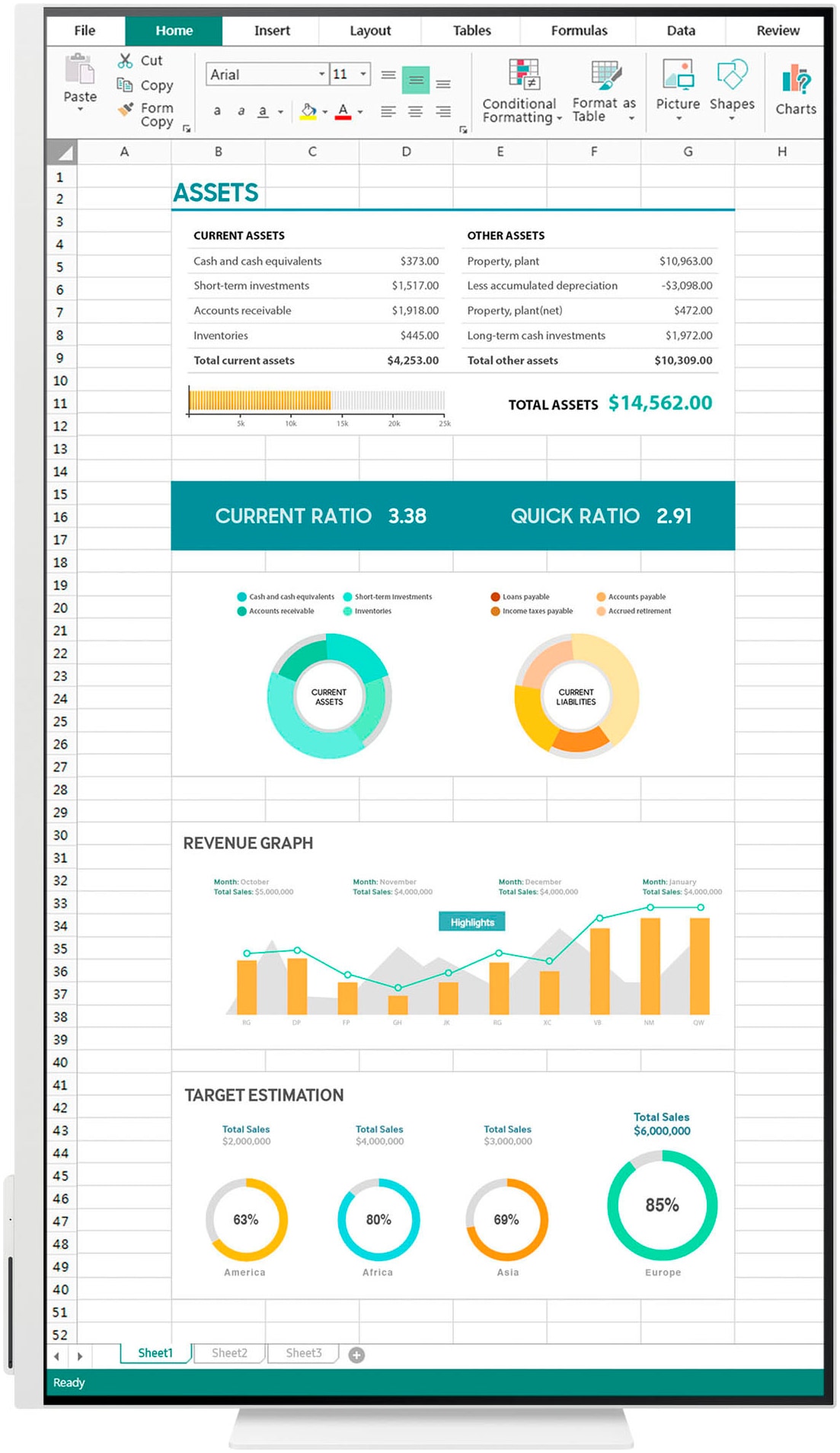 Samsung Smart Monitor »S32FM801UU« 80 cm/32 ″  3840 x 2160 px 4 Reaktionszeit 60 Hz