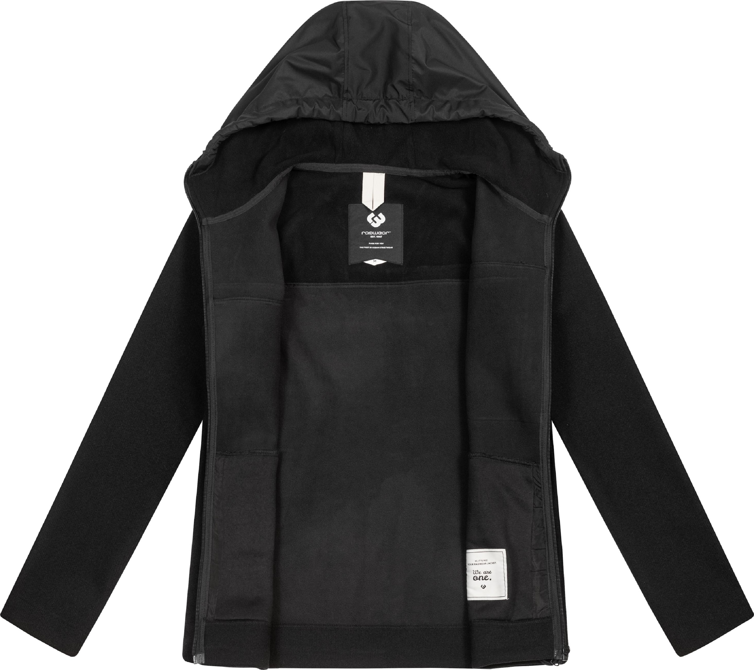 Ragwear Kapuzensweatjacke »Fleecejacke Brodney«