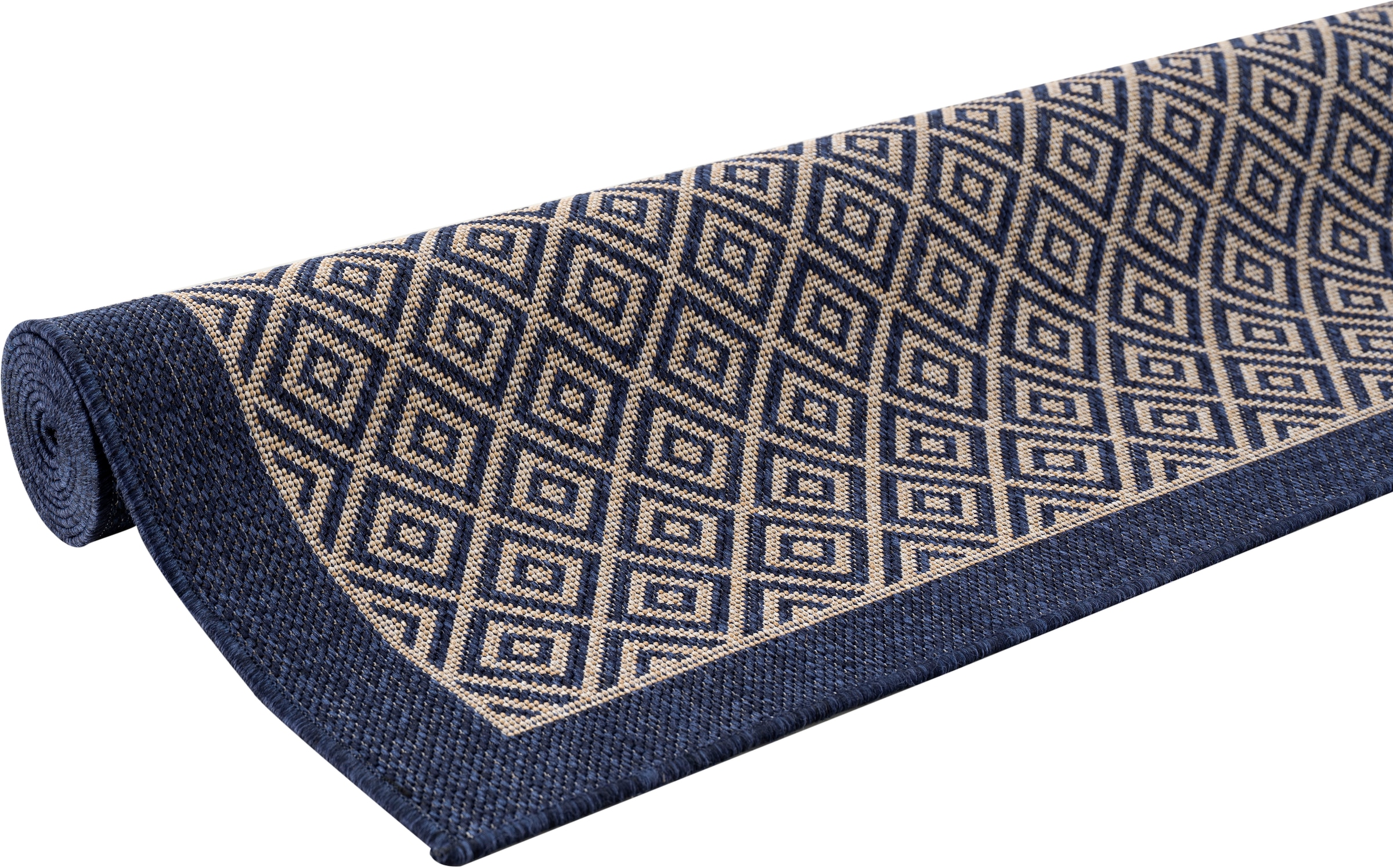 rechteckig, mit bei Outdoor Teppich »Aliza«, UV-beständig, andas wetterfest & geeignet OTTO Bordüre,Rauten-Design, bestellen