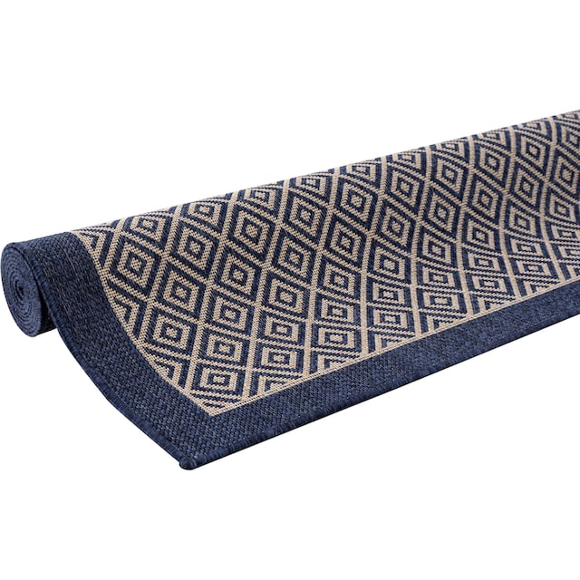 andas Teppich »Aliza«, rechteckig, mit Bordüre,Rauten-Design, wetterfest &  UV-beständig, Outdoor geeignet bestellen bei OTTO