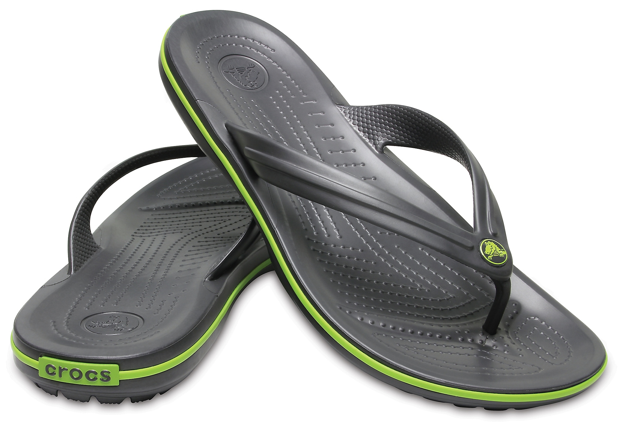 Crocs Zehentrenner »Crocband Flip«, Sommerschuh, Schlappen, Poolslides, Dianette, zum Baden