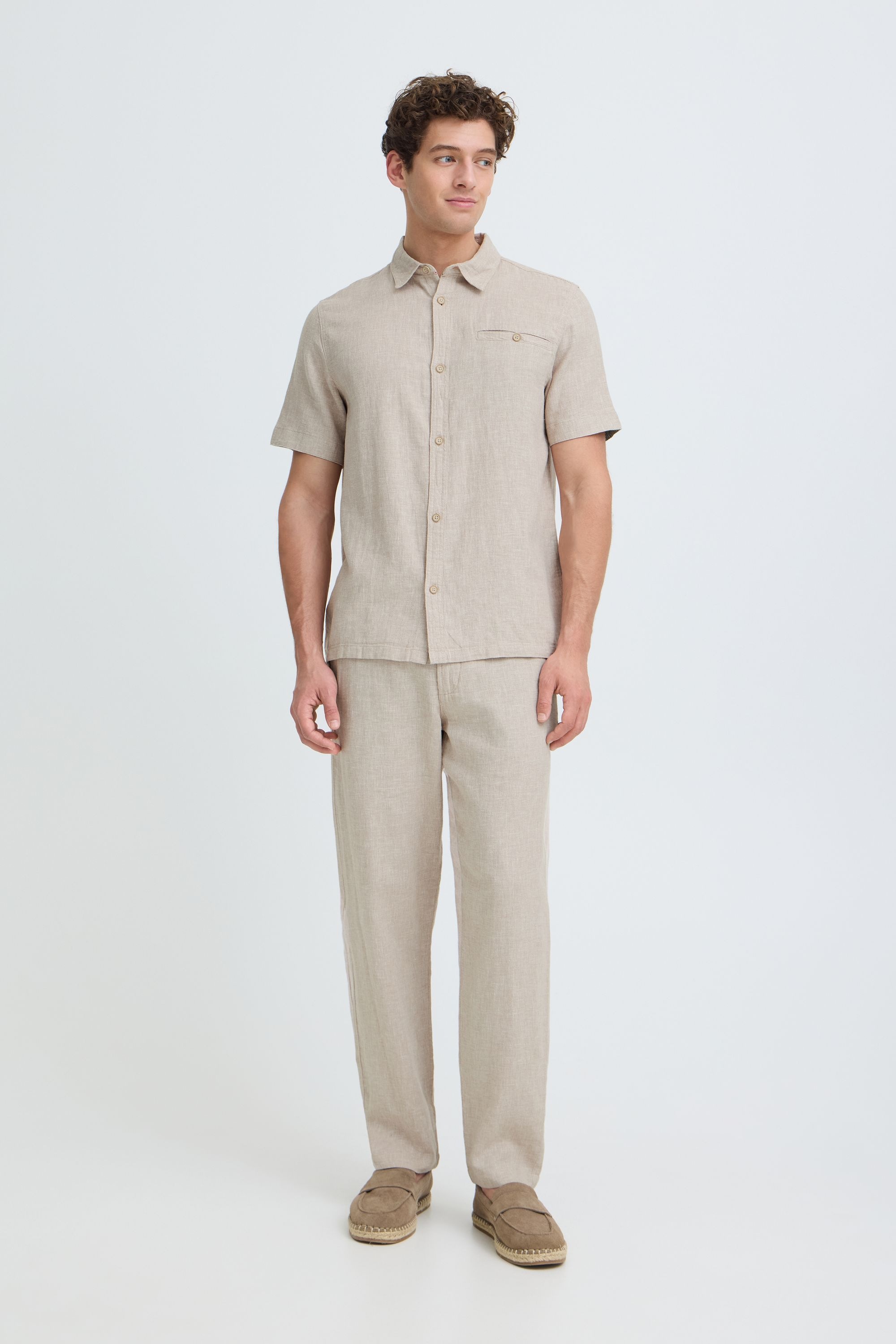 Indicode Leinenhemd »Leinenhemd IDTropelo«