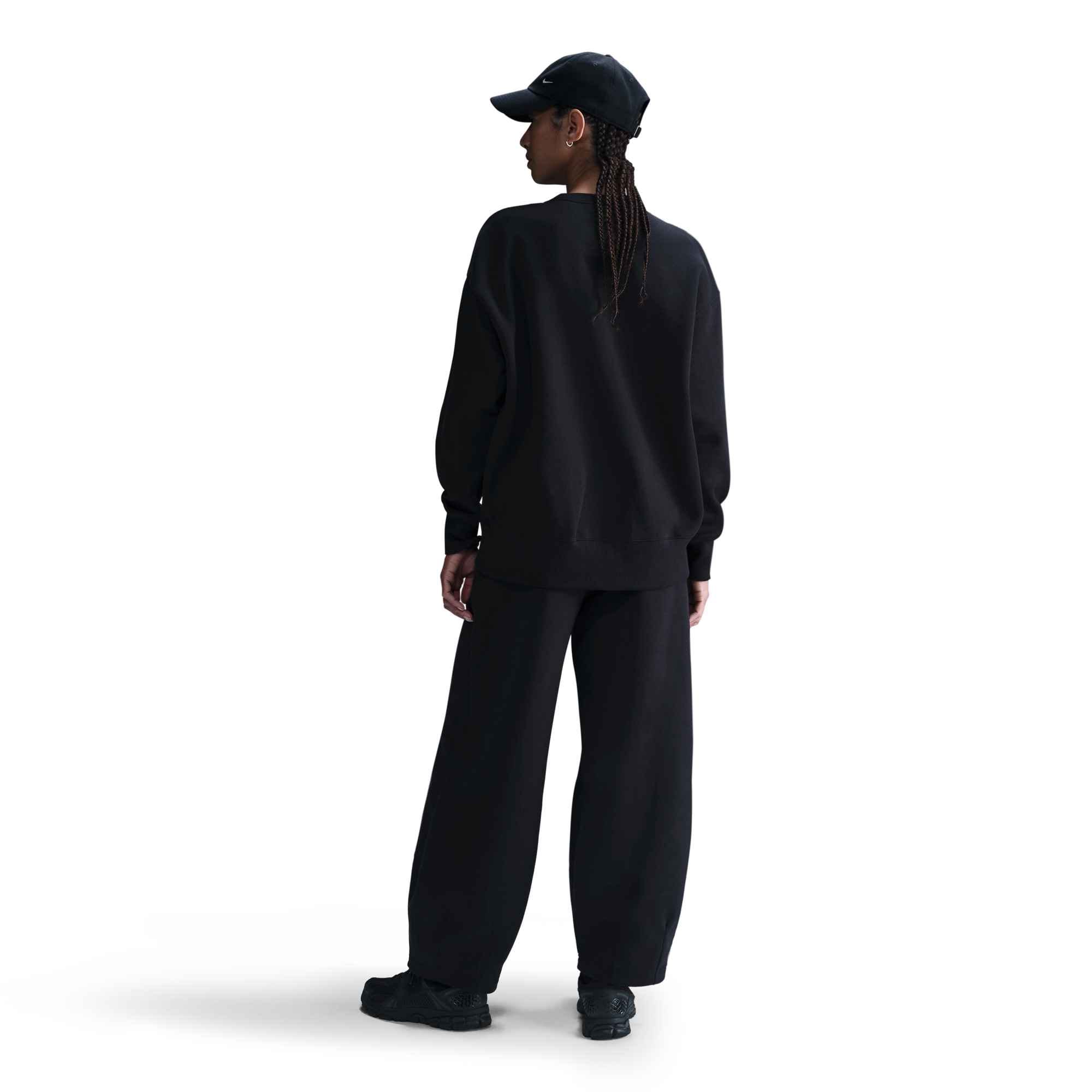 Nike Sportswear T-Shirt »W NSW PHNX FLC OS LONG CREW« Oversize Passform, für Erwachsene, sportlicher Stil