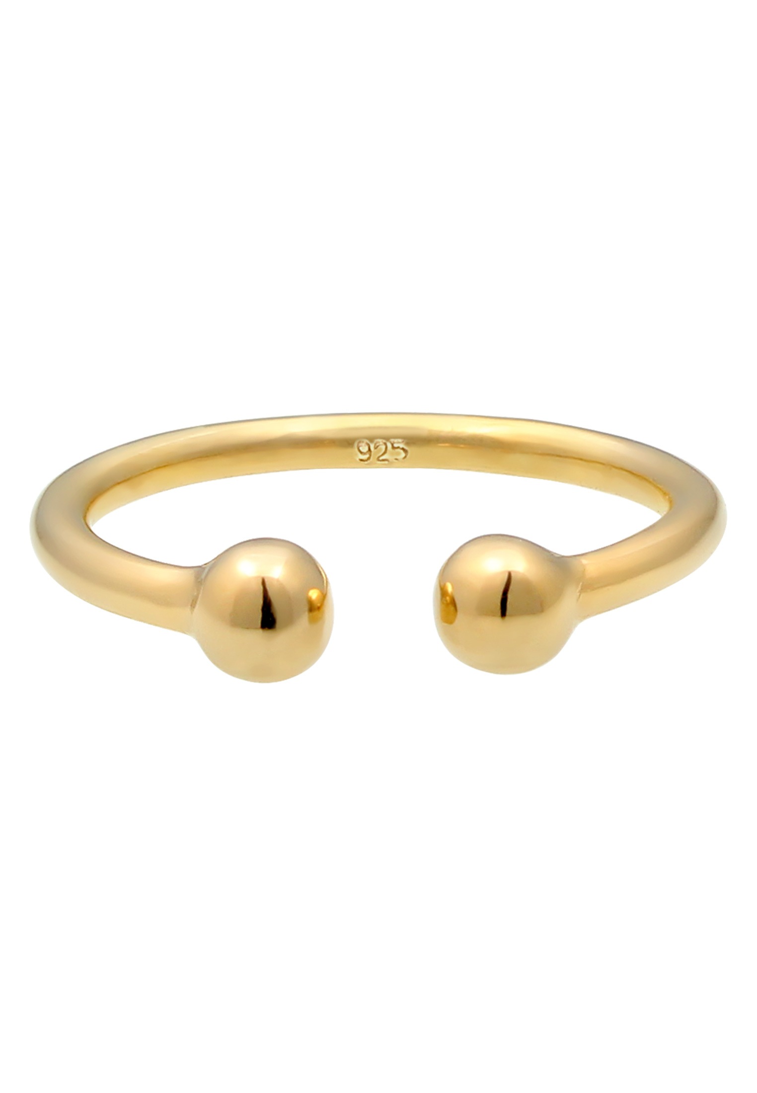 Elli Silberring »Ring Kugeln Minimal Offen Verstellbar 925 Sterling Silber«