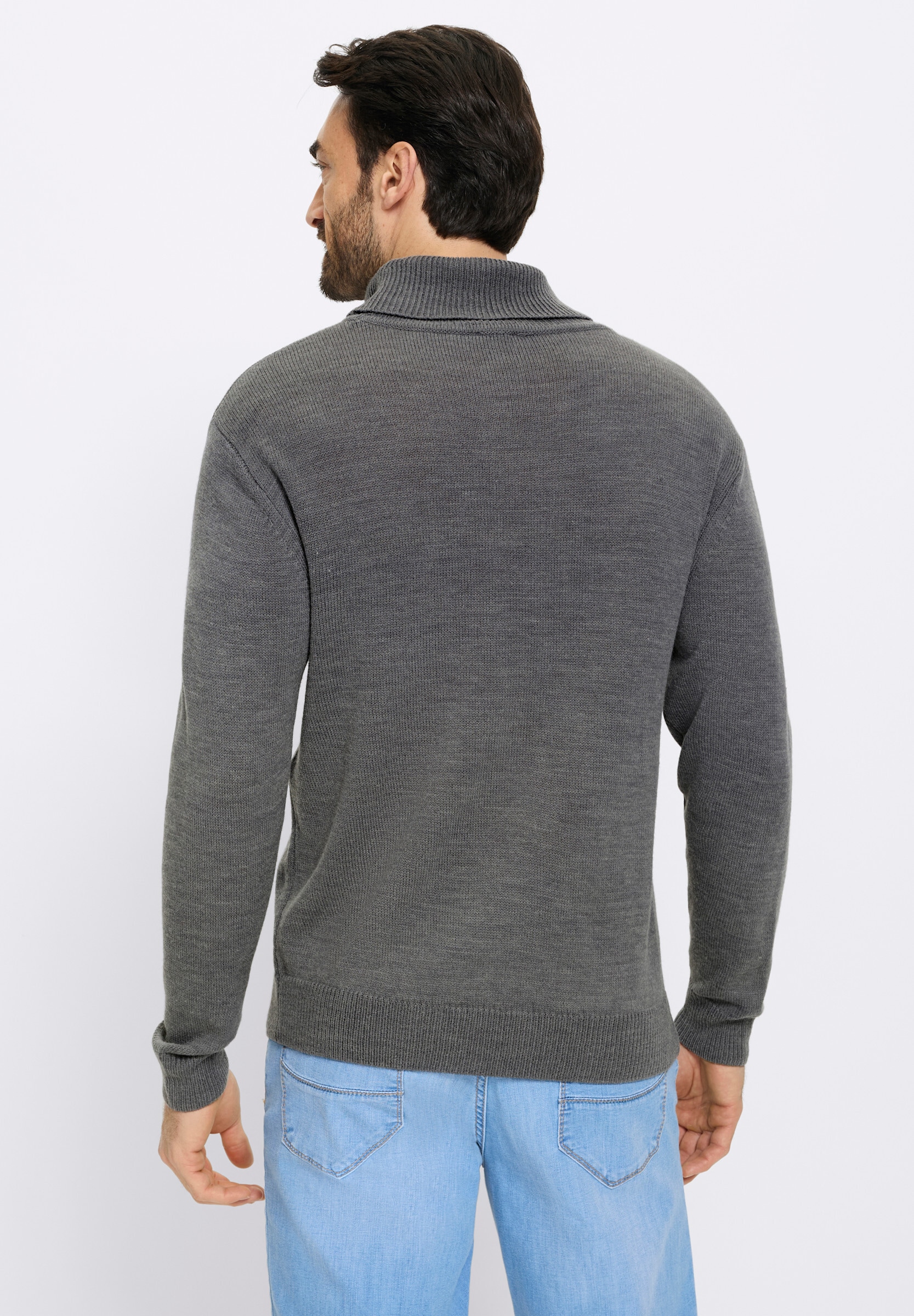 Witt Longpullover »Rollkragenpullover Rollkragenpullover mit Wollanteil«