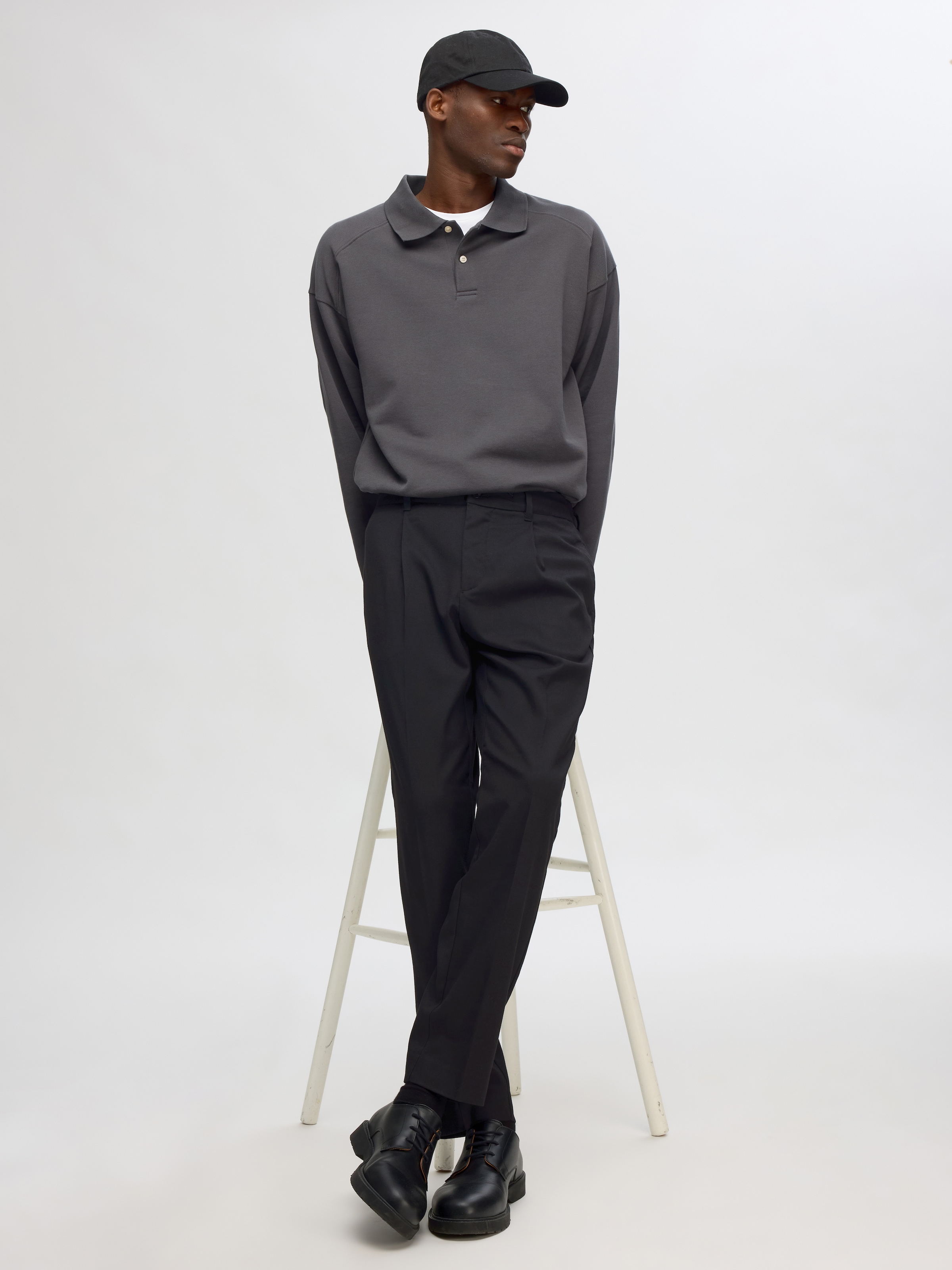 SELECTED HOMME Chinohose »SLH190-REG TAPERED LEROY PLEAT PANT NOOS«