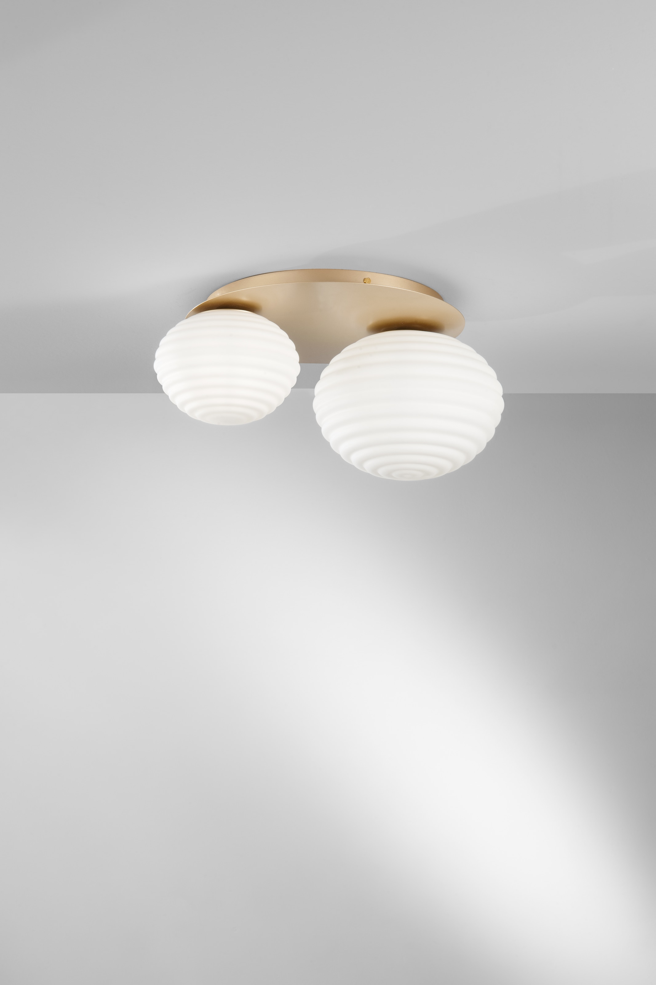 ECO-LIGHT Deckenleuchten »Deckenleuchte RIPPLE«, 2 flammig, Leuchtmittel E27 | Leuchtmittel wechselbar
