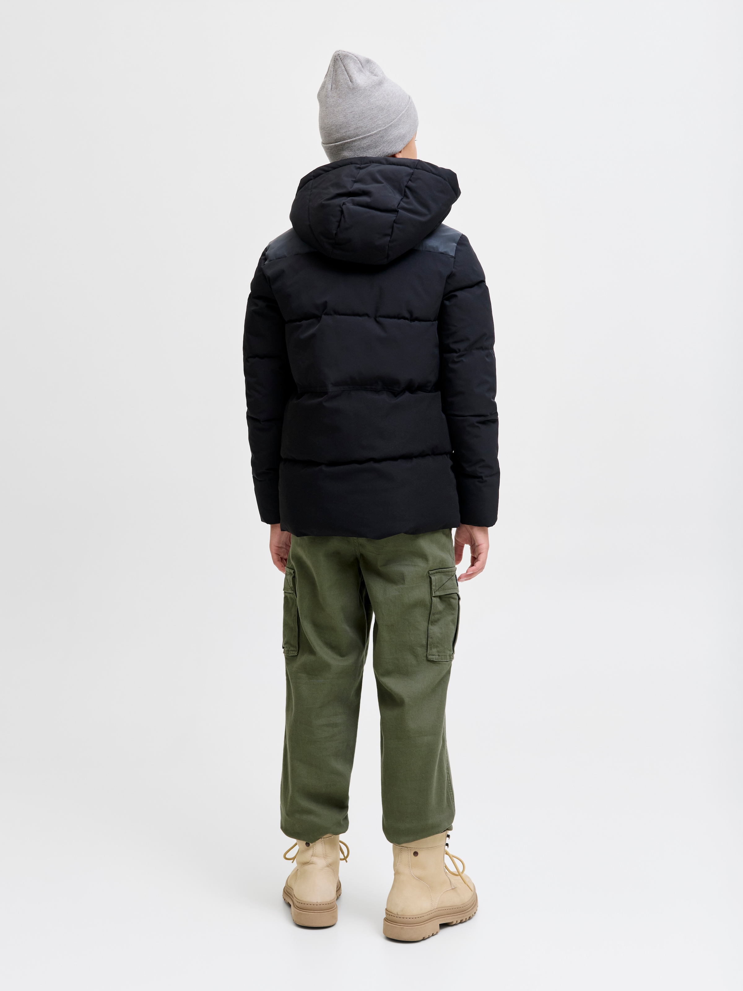 Jack & Jones Junior Cargohose »JPSTKANE JJJONNIE CUFFED CARGO JNR«