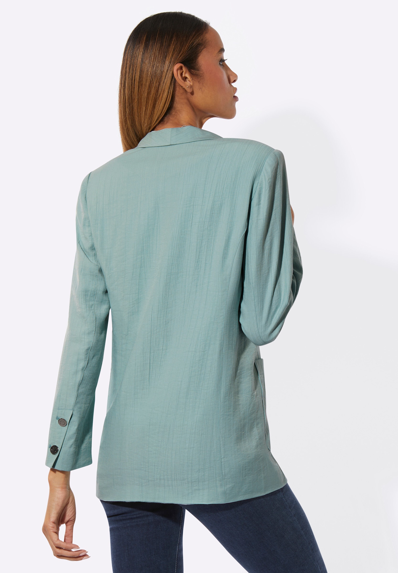creation L Blusenblazer »Blazer Blazer in dezent schimmernder Qualität«