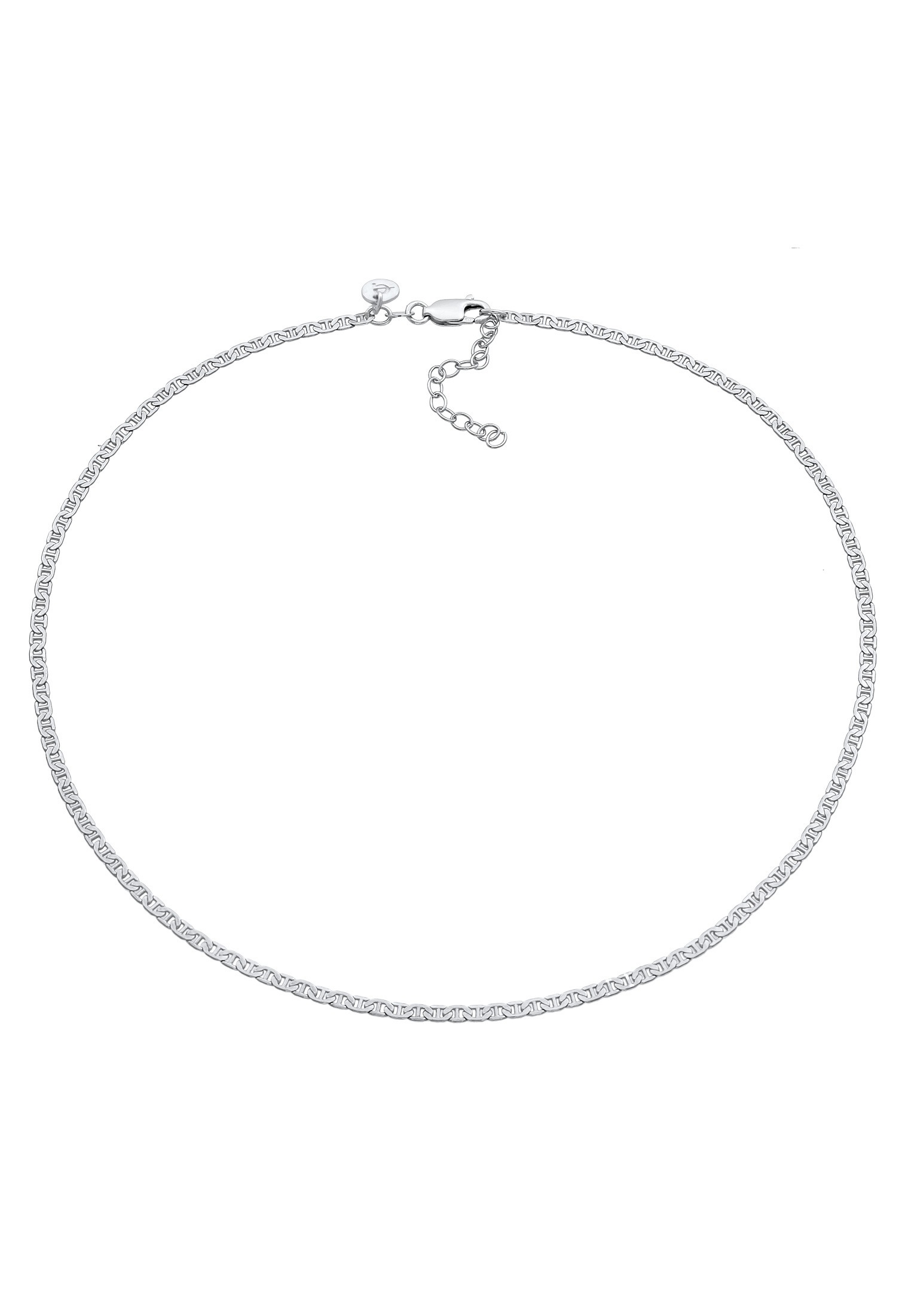 Elli Premium Choker »Halskette Choker Stäbchen-Panzerkette Basic 925 Silber«