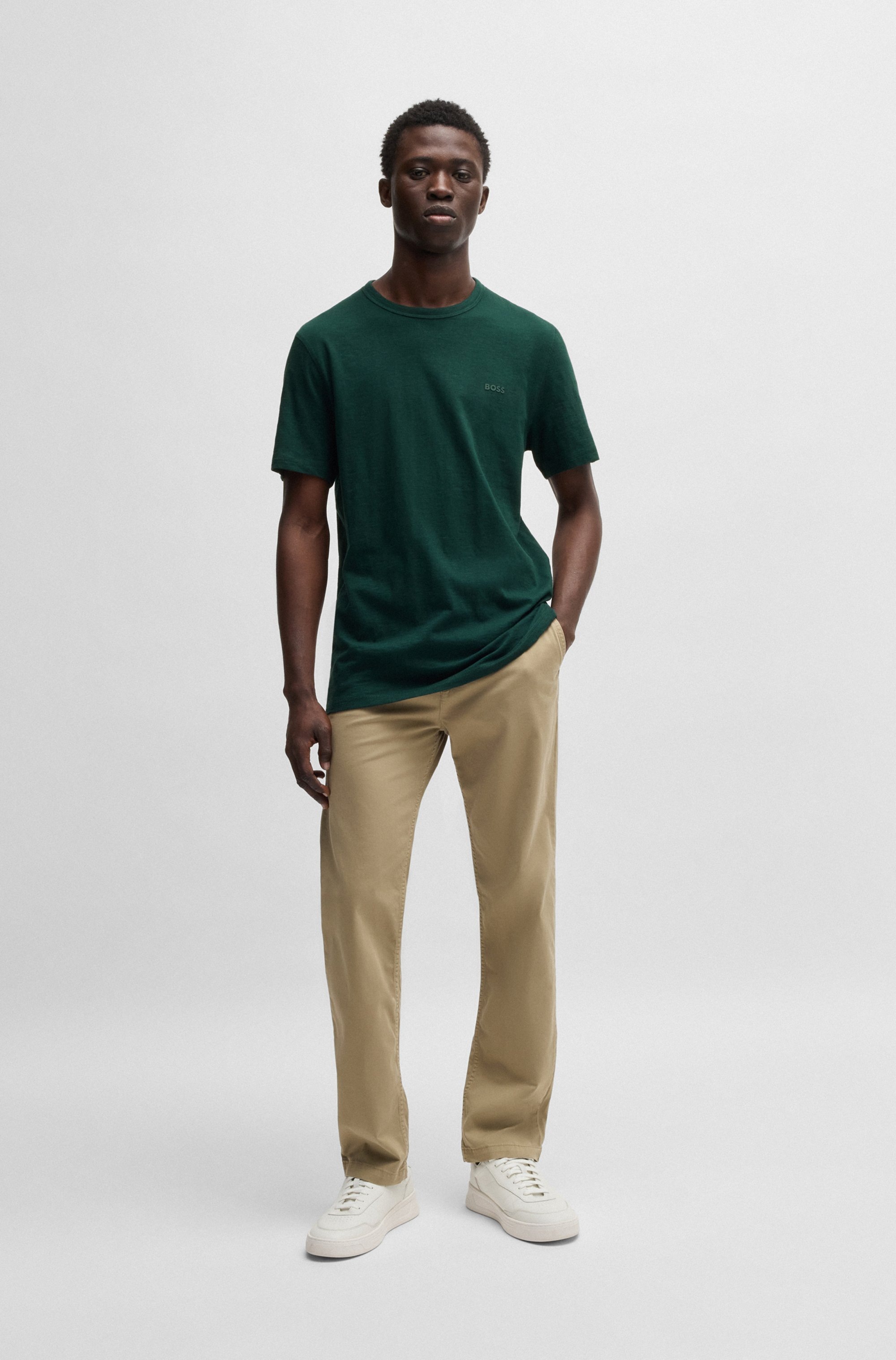 BOSS ORANGE T-Shirt »Tegood«, mit Rundhalsausschnitt
