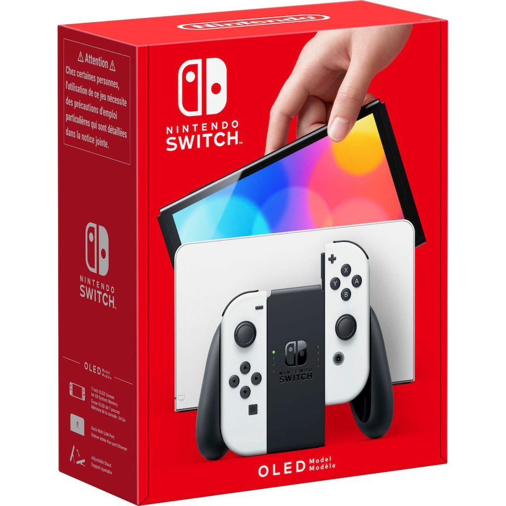 Nintendo Switch Konsolen-Set »Switch OLED + Pokemon Karmesin + Der Schatz von Zone Null«