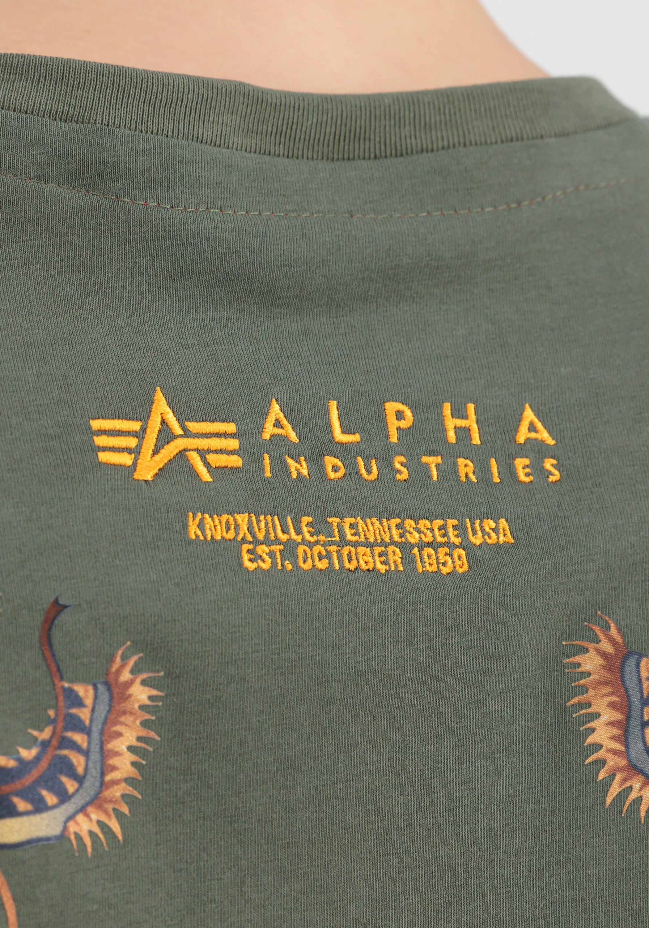 Alpha Industries T-Shirt »Dragon EMB T-Shirt«