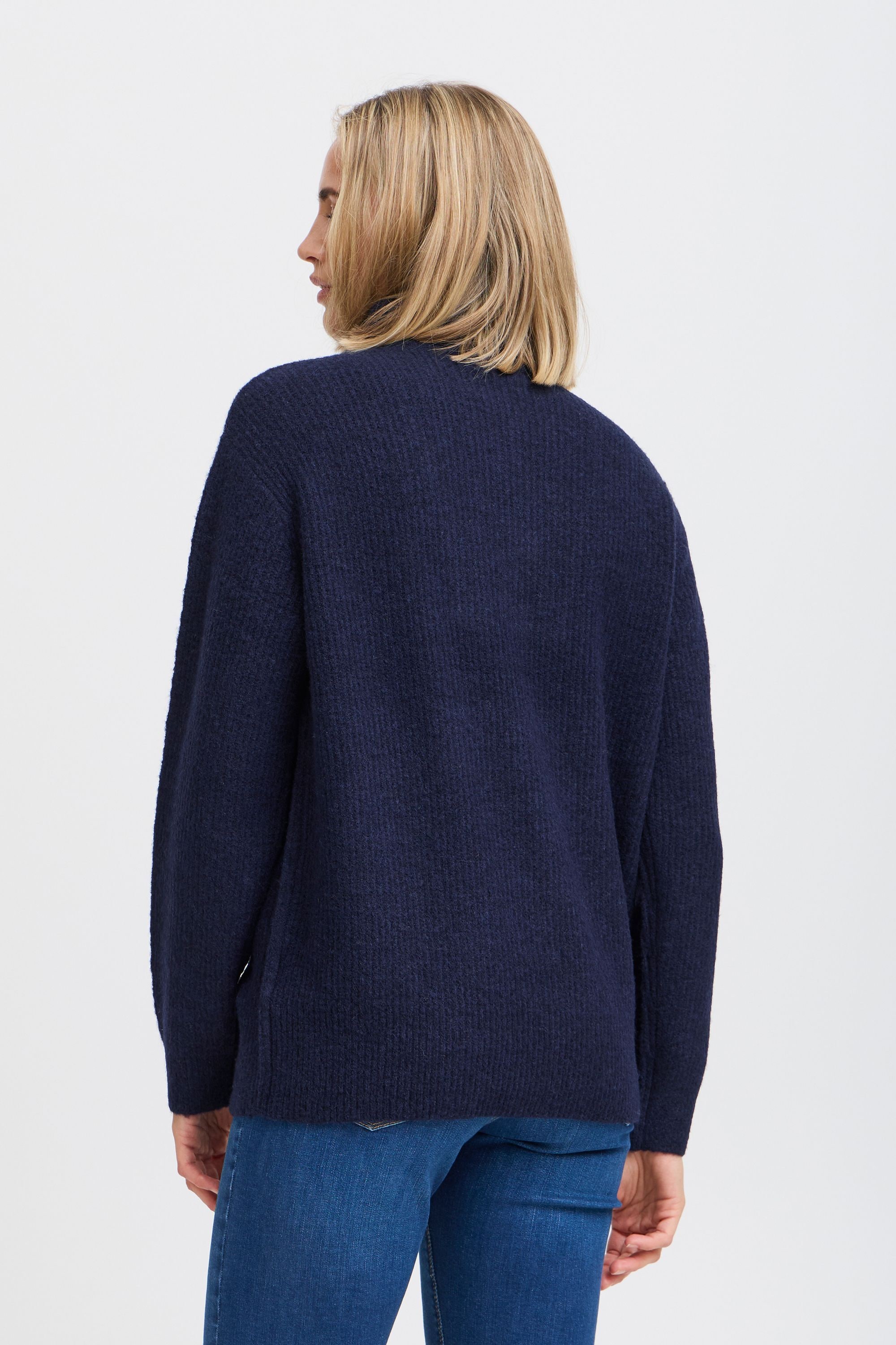 Pulz Jeans Strickfleece-Pullover »Strickpullover PZASTRA Zipper Roll Neck Pullover«