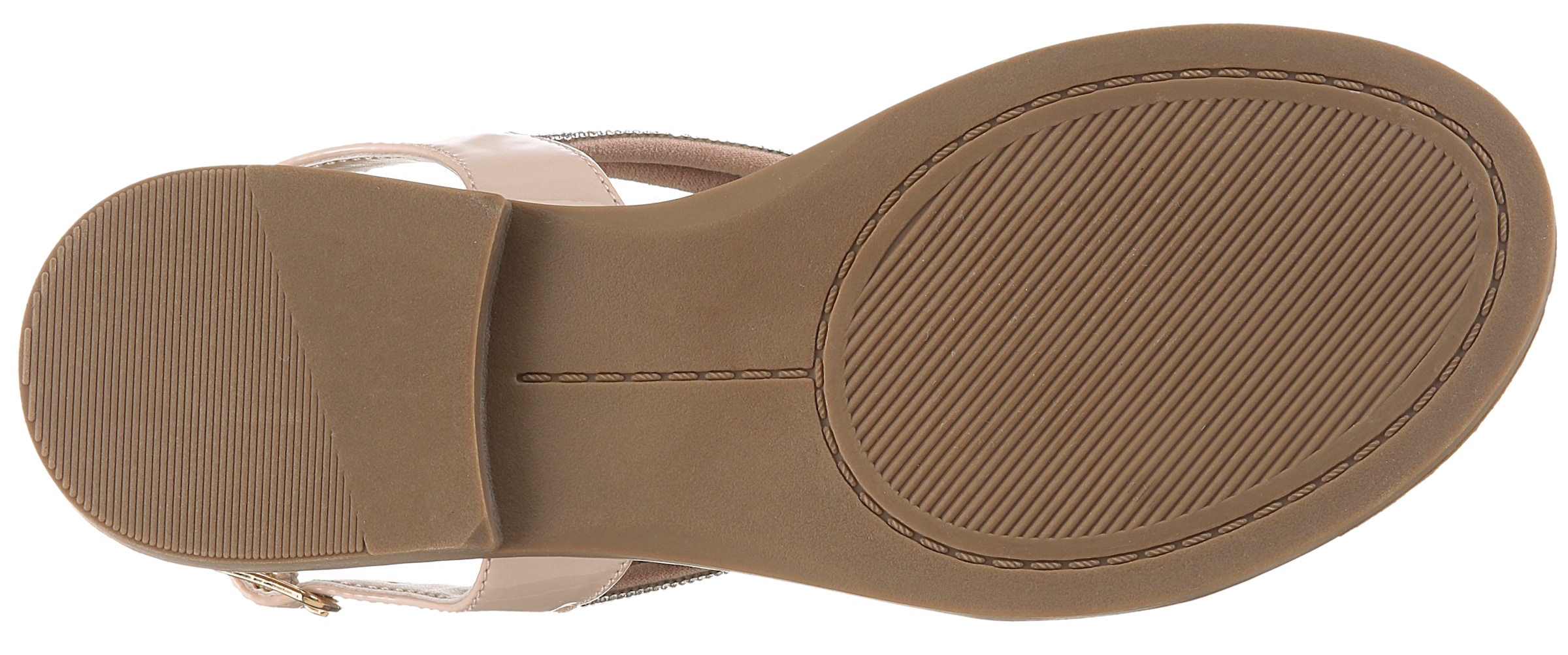 Aniston SHOES Sandale  Sommerschuh, Riemchensandale mit Glitzerdetails - NEUE KOLLEKTION