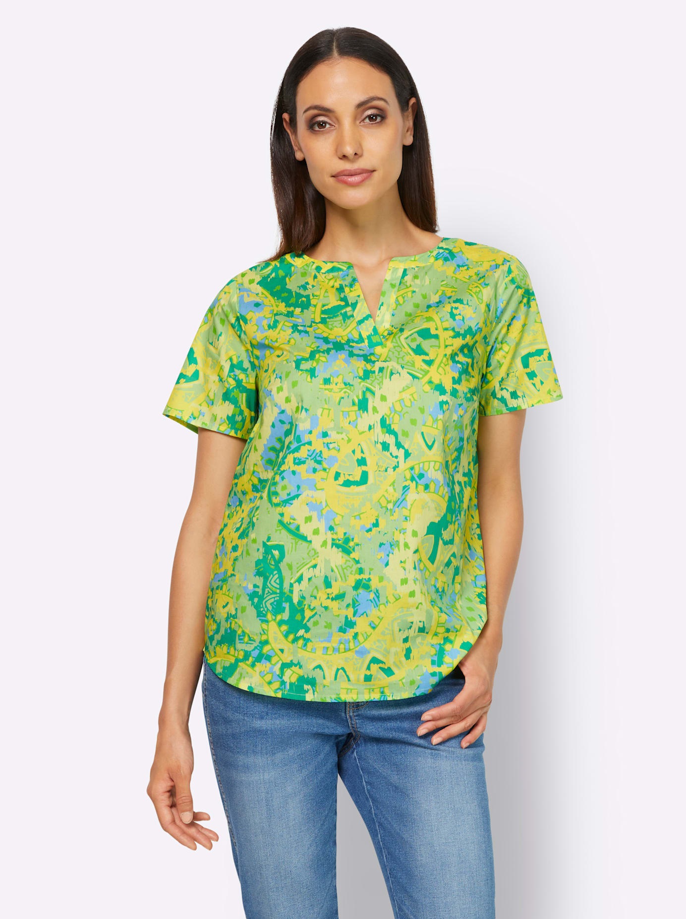 heine Druckbluse