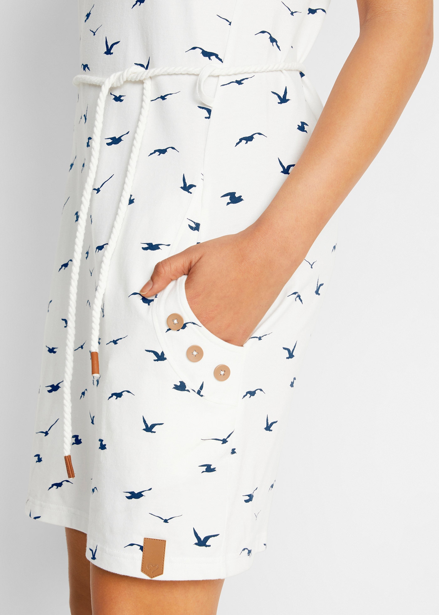 bonprix Shirtkleid Eingrifftaschen