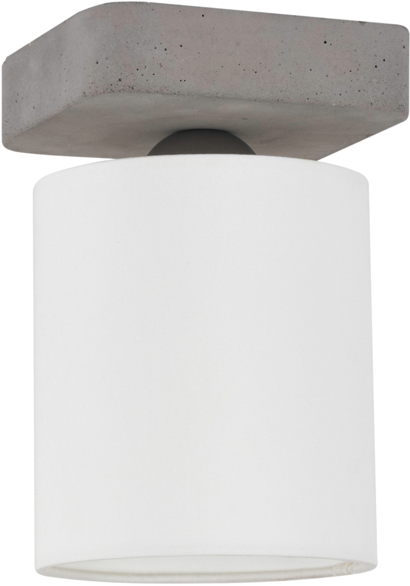 SPOT Light bei handgefertigt Beton OTTO wertigen bestellen - Echtes Deckenleuchte flammig-flammig, »GENTLE«, Leuchtenschirm Stoff, 1 aus