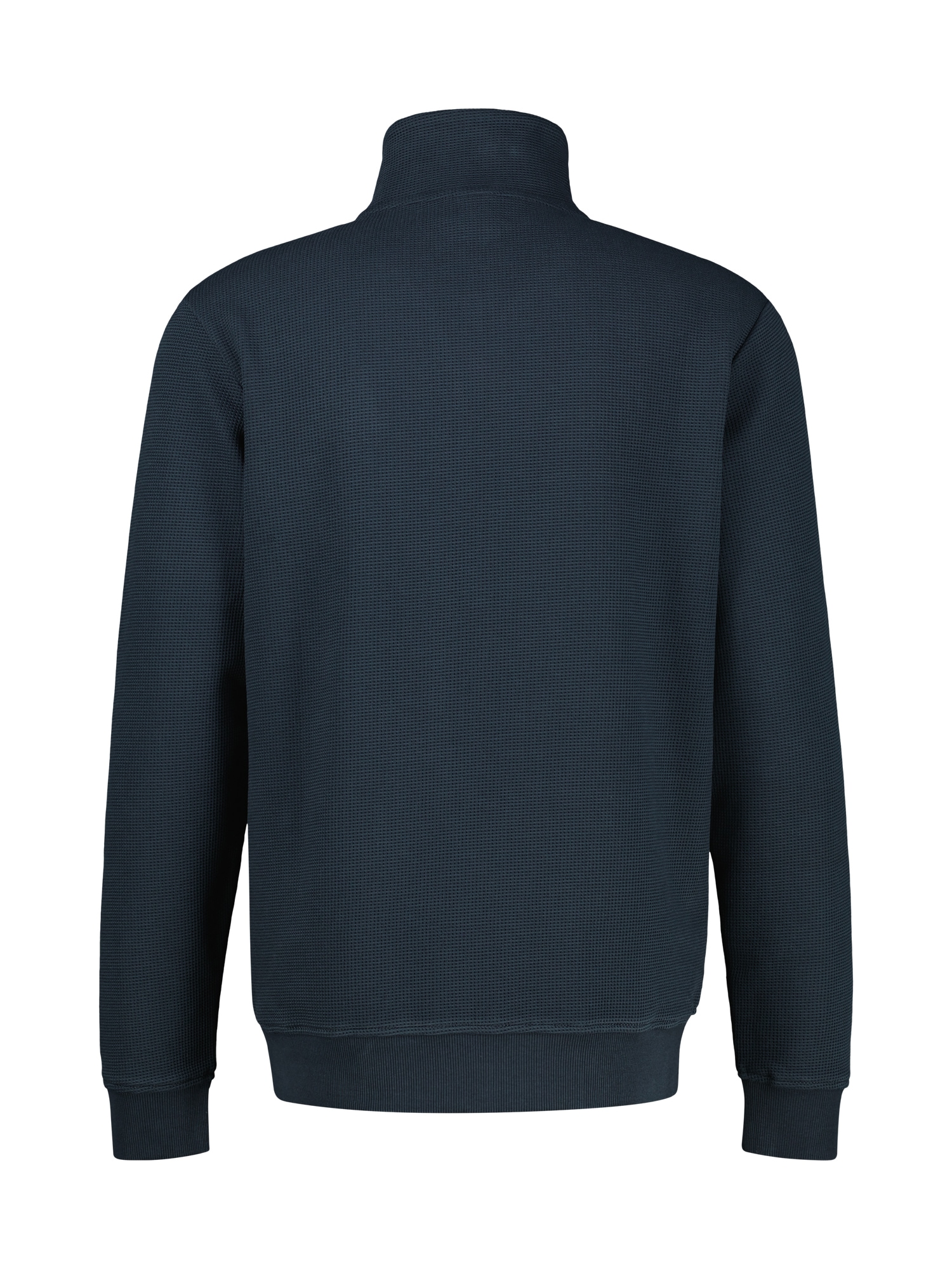 LERROS Sweatshirt »Troyer in Sweatqualität mit Waffelstruktur«
