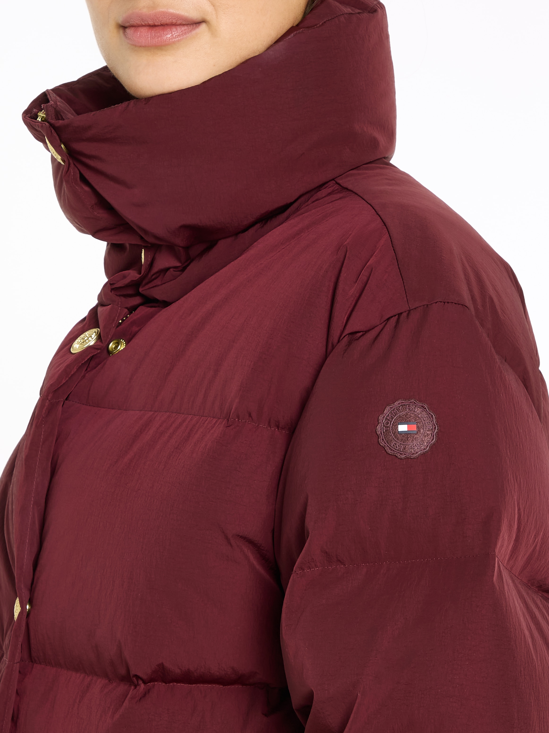 Tommy Hilfiger Steppjacke, mit Logorpägung