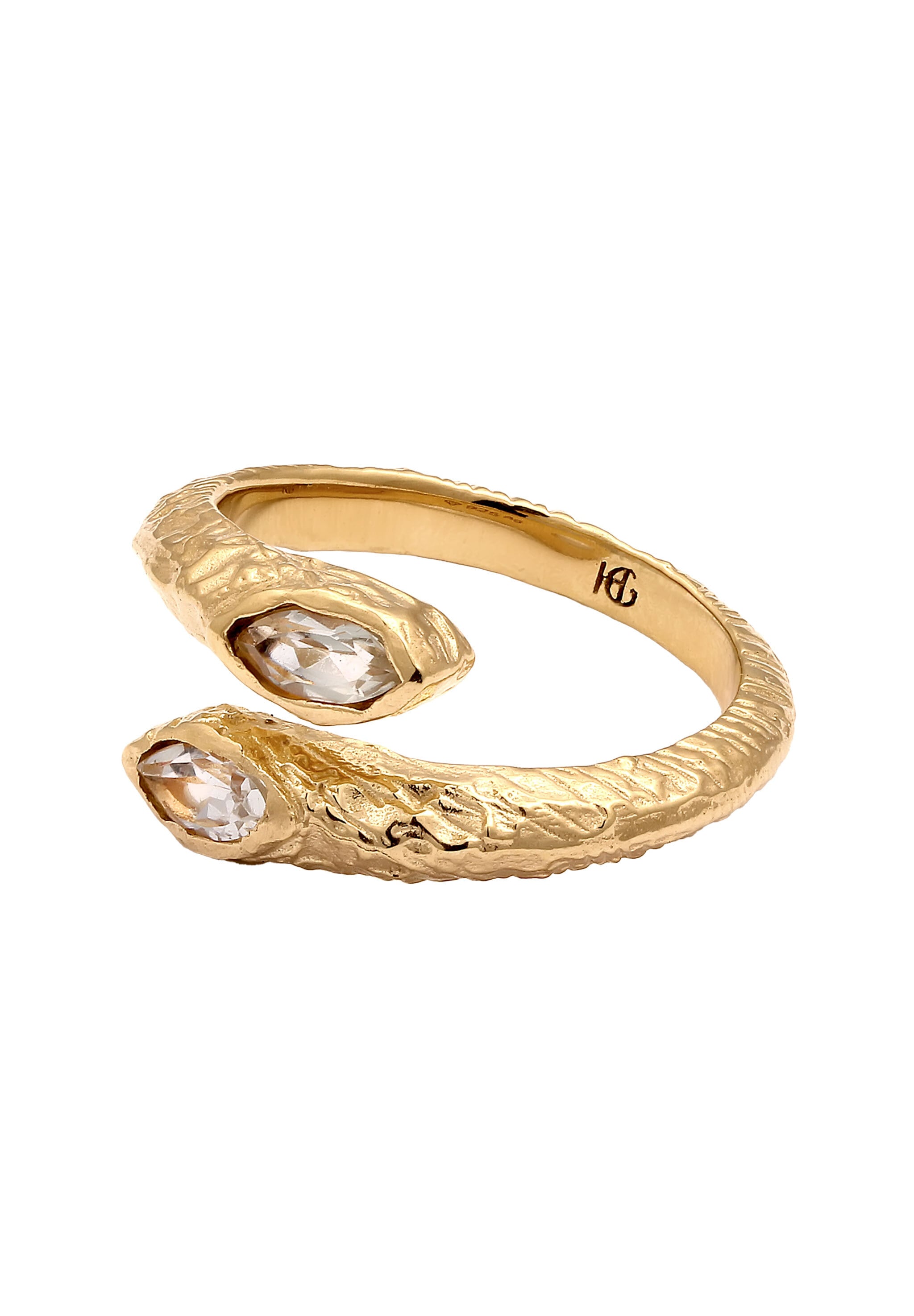 HAZE & GLORY Silberring »Ring Amethyst Hellgrün 925 Sterling Silber«