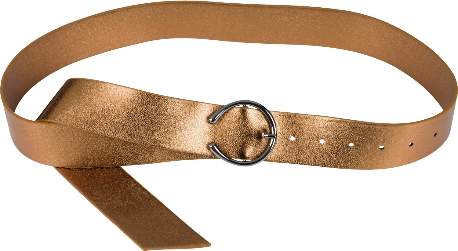 styleBREAKER Taillengürtel »Taillengürtel mit Hufeisen Schnalle« 1 Stk.