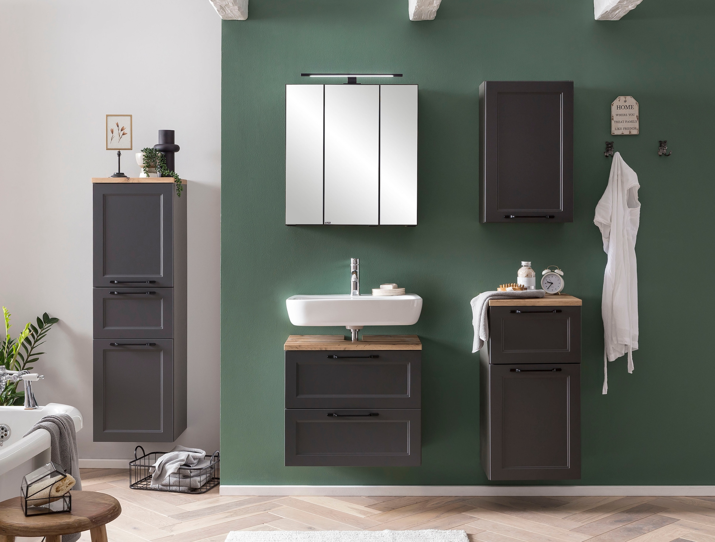 welltime Midischrank »Lana«, Badmöbel, 40 cm breit