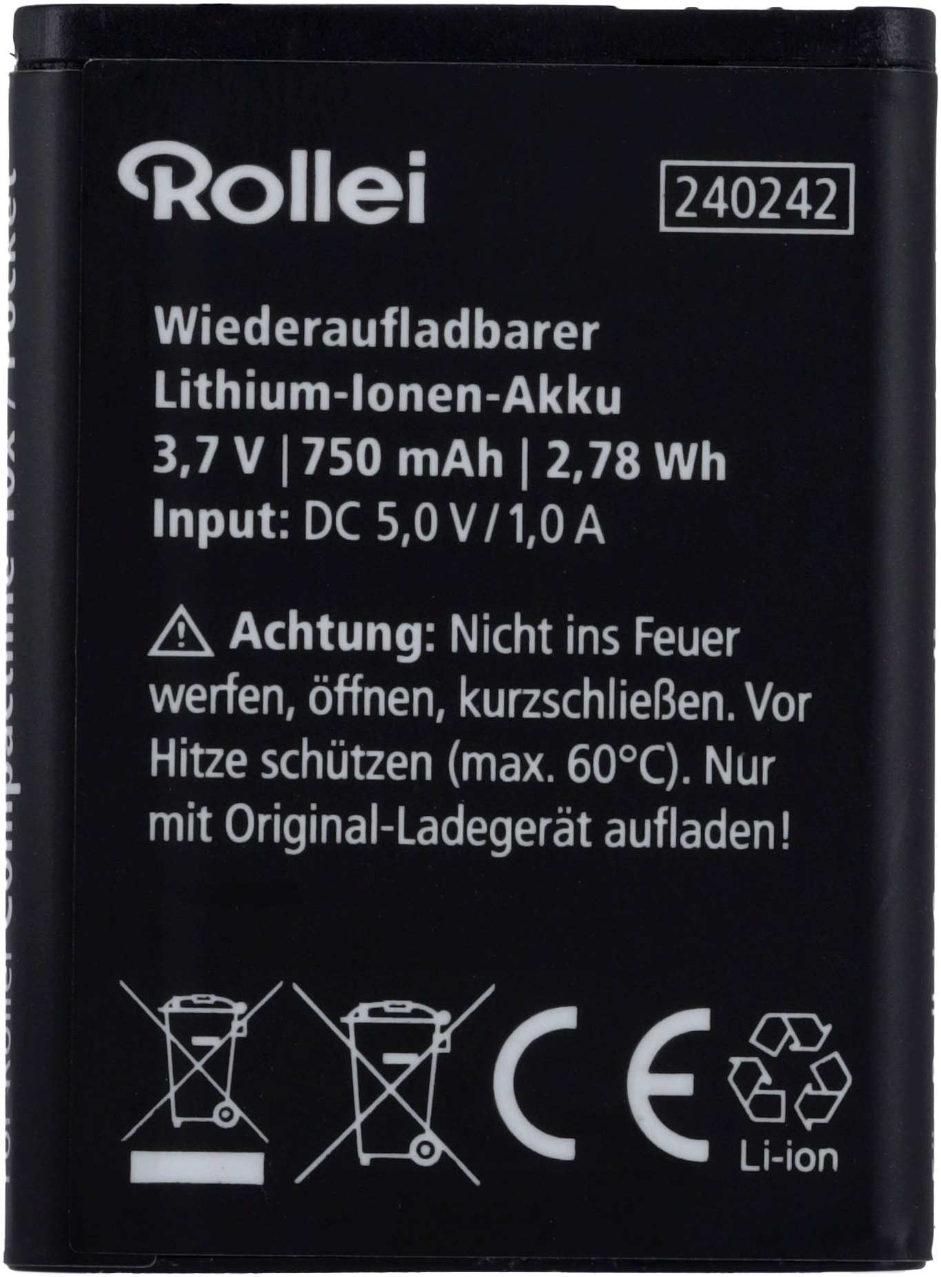 Rollei Kompaktkamera »Compactline Pocket«, 6,1, 50 MP