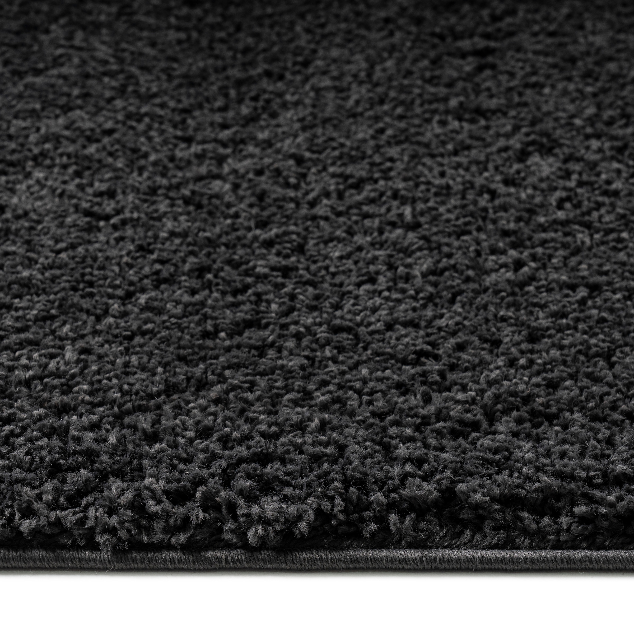 Home affaire Hochflor-Teppich »Viva«, rechteckig, 45 mm Höhe, Uni Farben, einfarbig, besonders weich und kuschelig