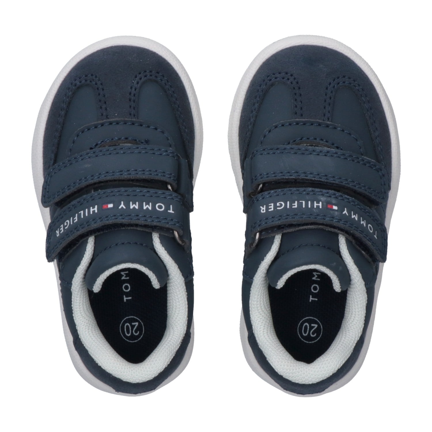 Tommy Hilfiger Sneaker  Freizeitschuh, Halbschuh, Klettschuh im Retro Look