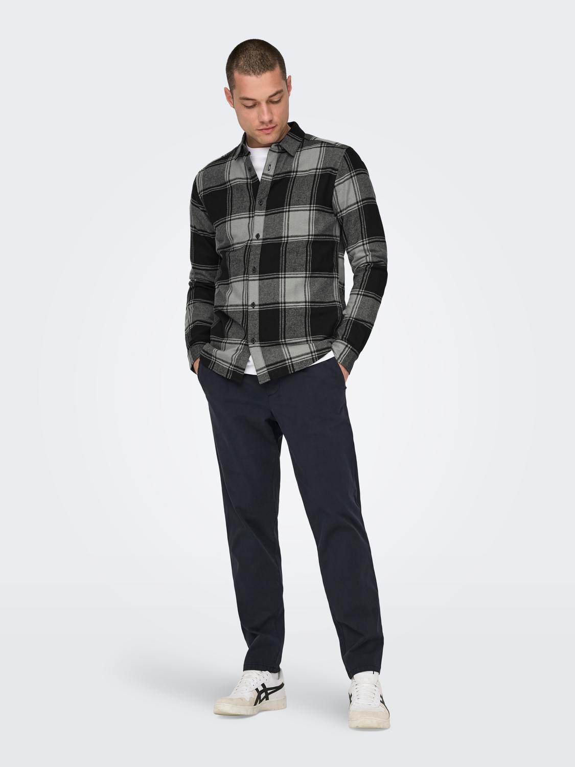 ONLY & SONS Karohemd »ONSGUDMUND LS CHECKED SHIRT NOOS«