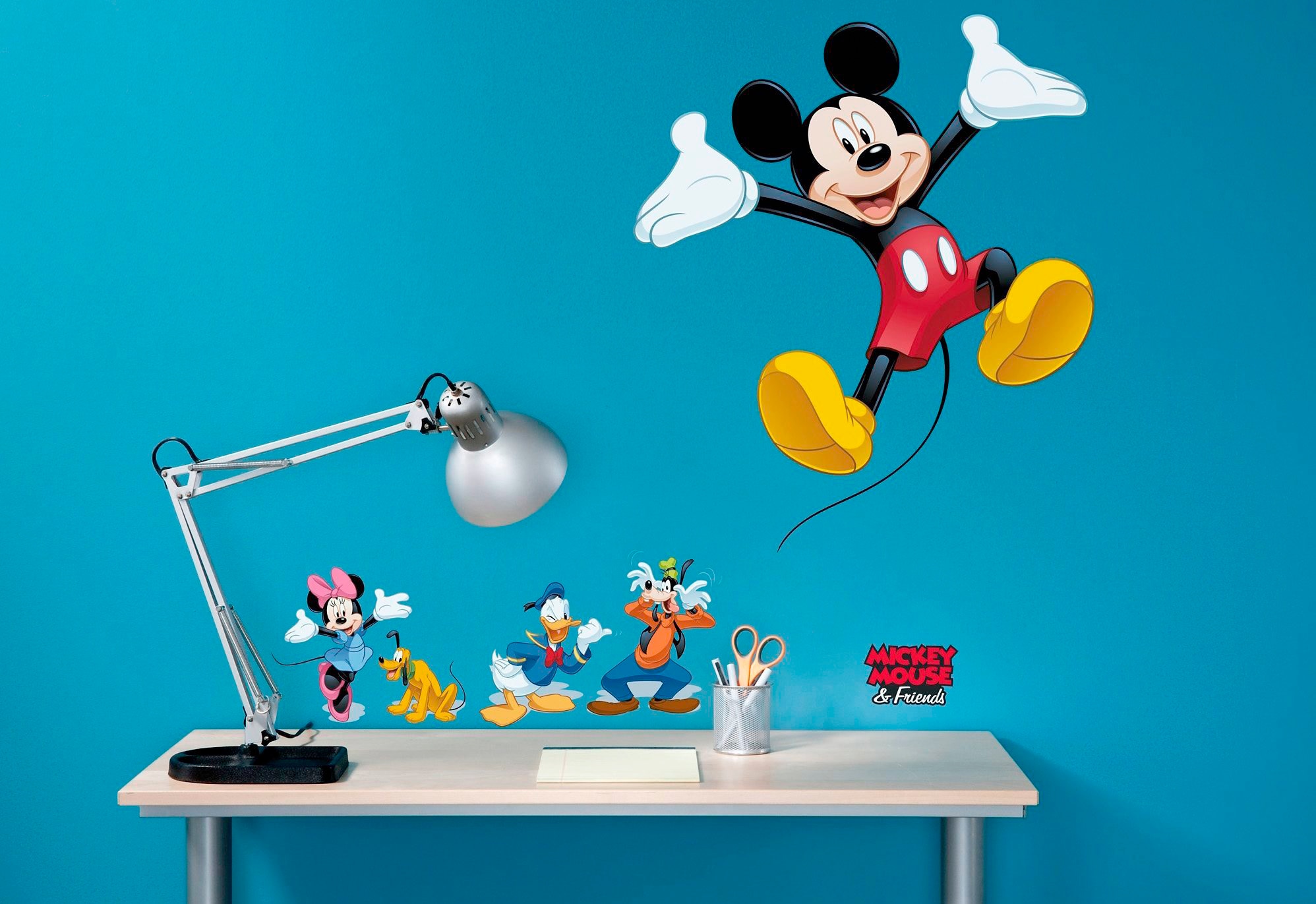 Komar Wandtattoo »Mickey and (5 cm St.), Friends«, 50x70 bei OTTO (Breite selbstklebendes Wandtattoo x online Höhe)